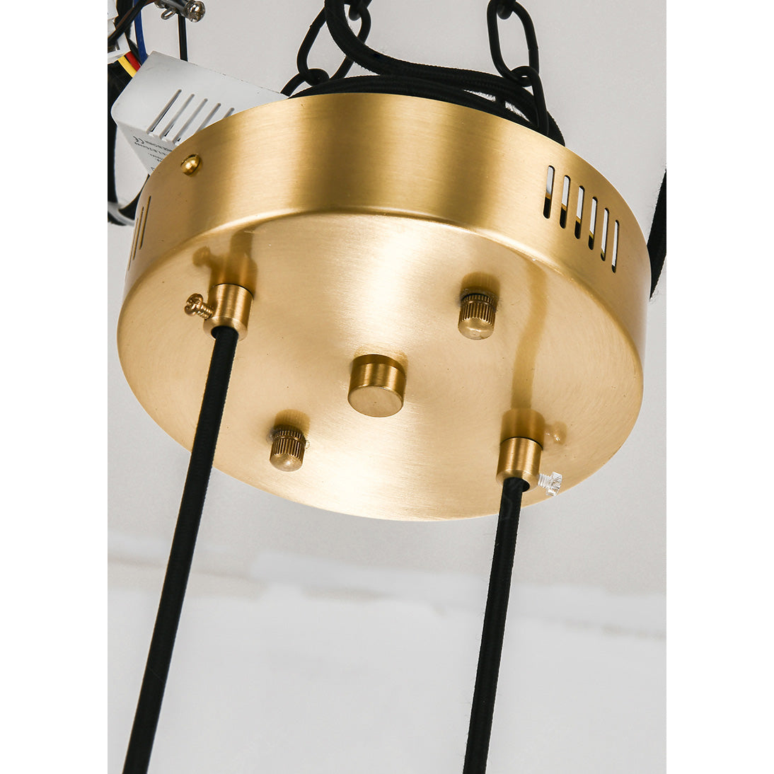 Zovenel Premium Nordic Brass Alabaster Chandelier - Letslighting