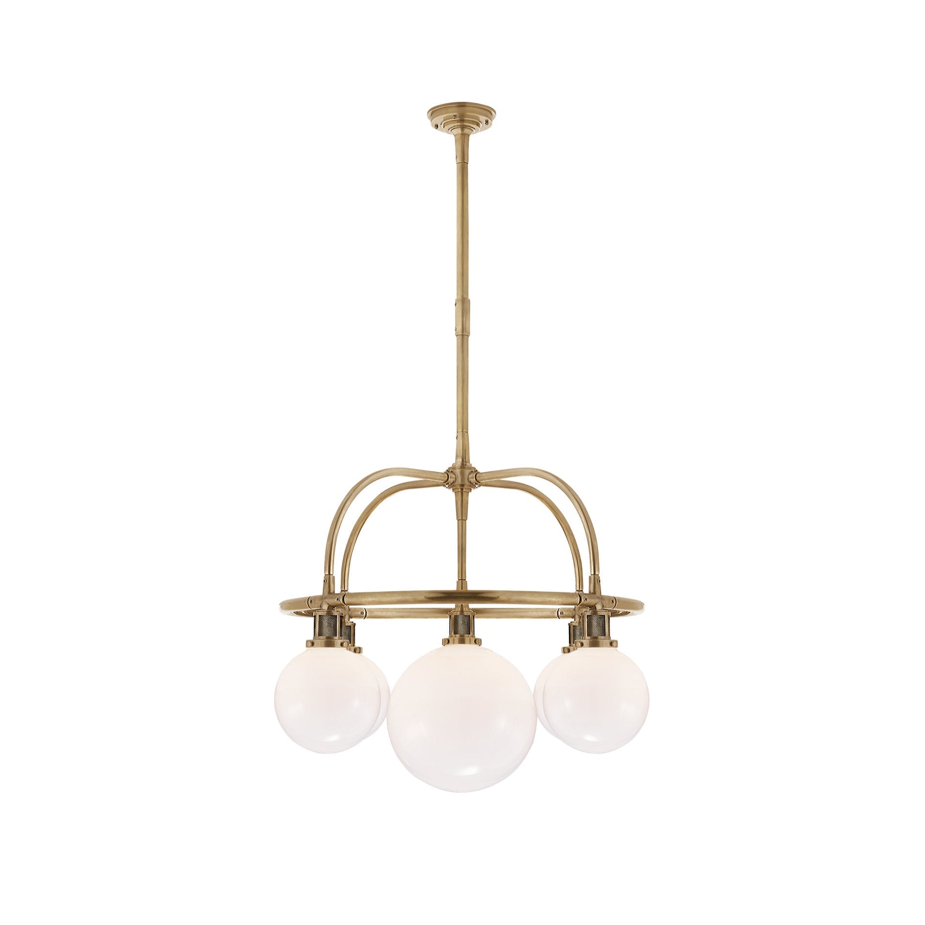 Vathea Modern Minimalist Metal Glass Chandelier - Letslighting