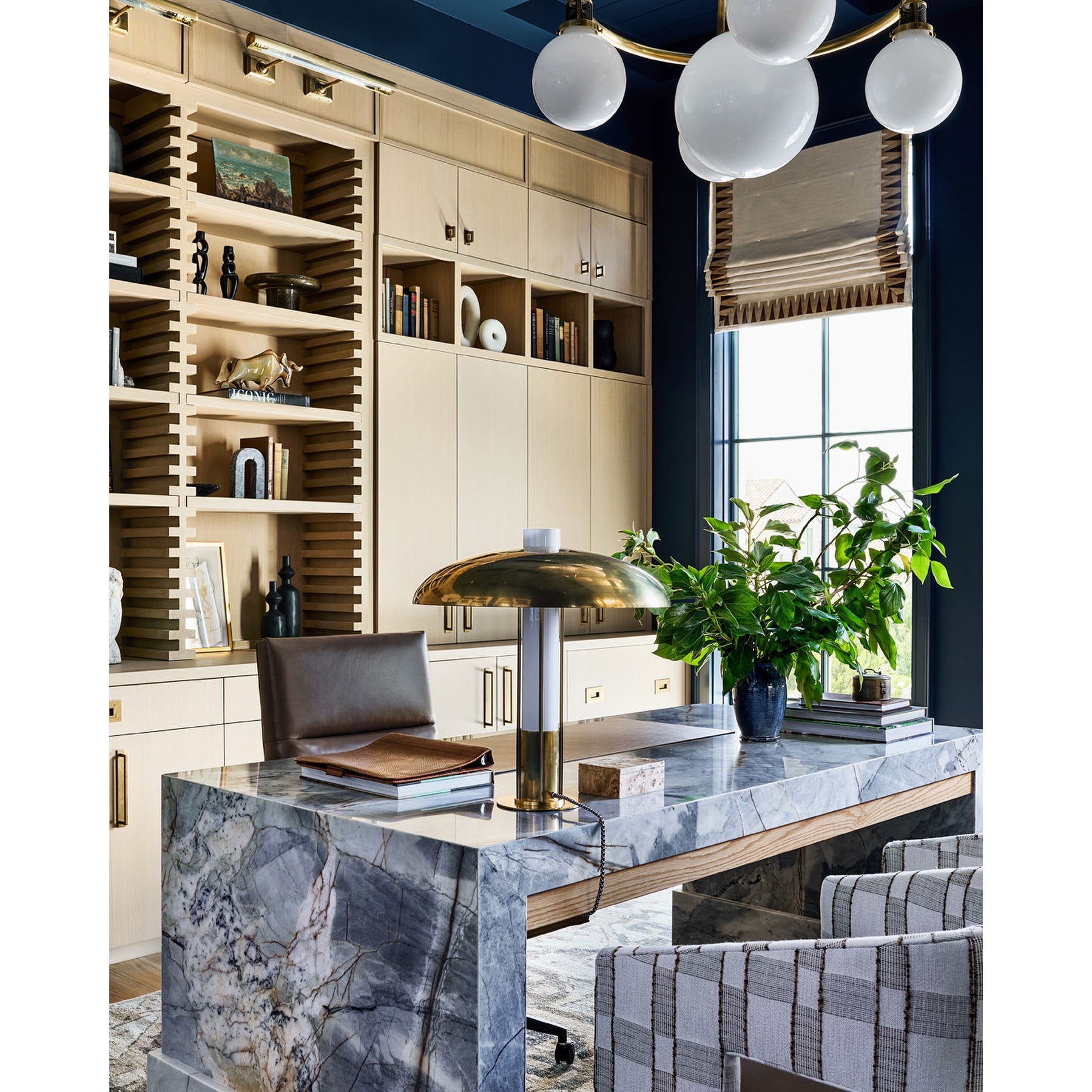 Vathea Modern Minimalist Metal Glass Chandelier - Letslighting