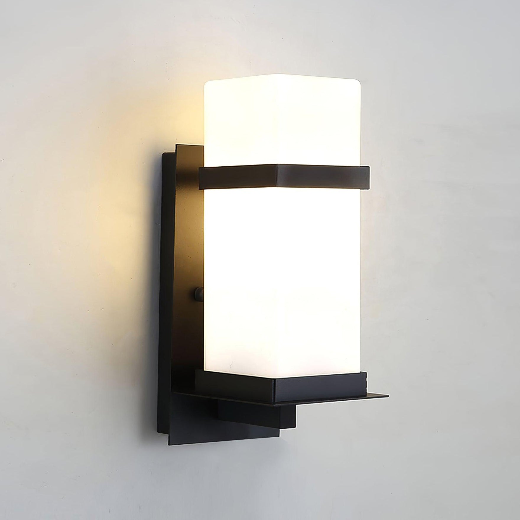 Ishaaris Minimalistische Glas-Wandleuchte für den Außenbereich-Letslighting