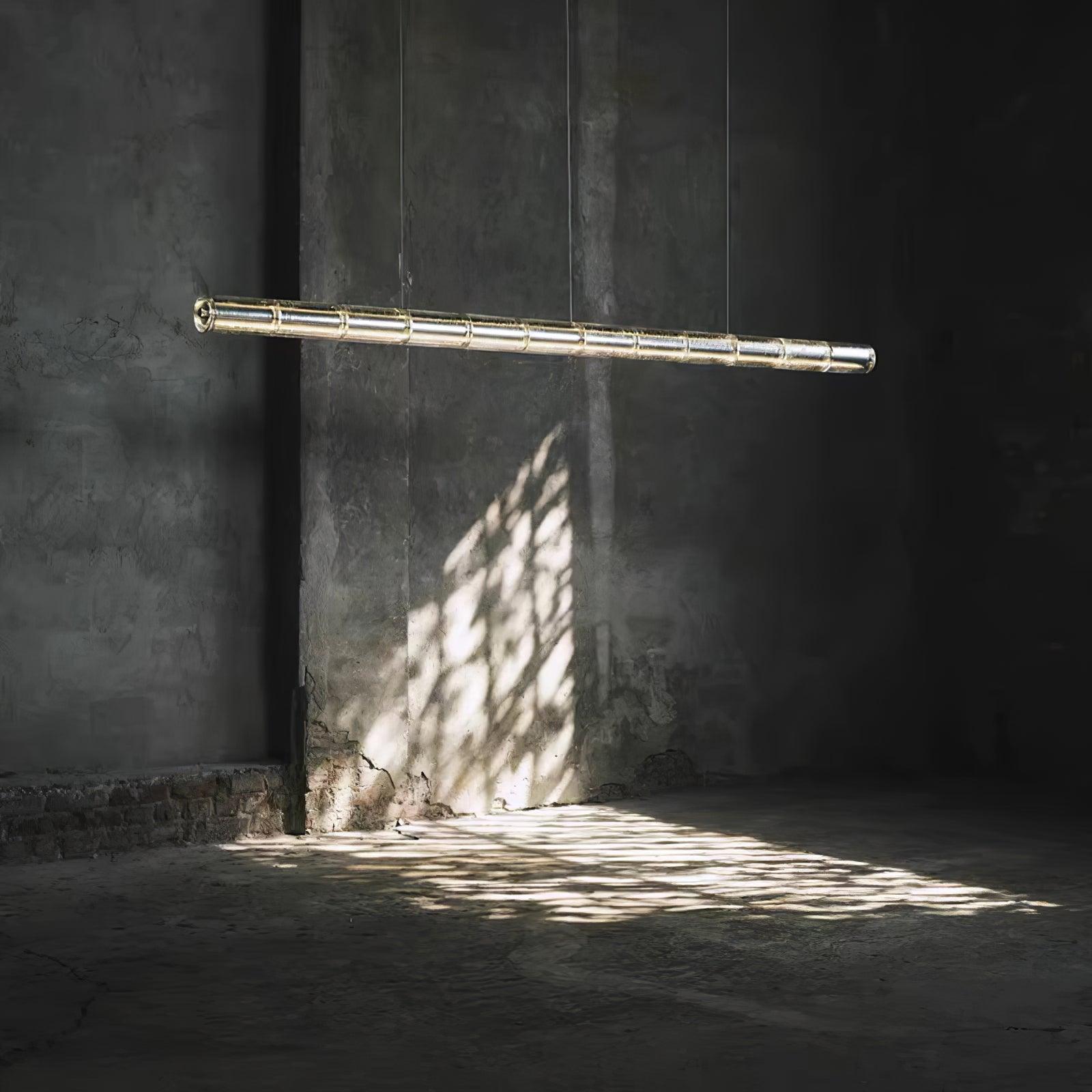 Lyliris Lineare Pendelleuchte aus Glas-Letslighting