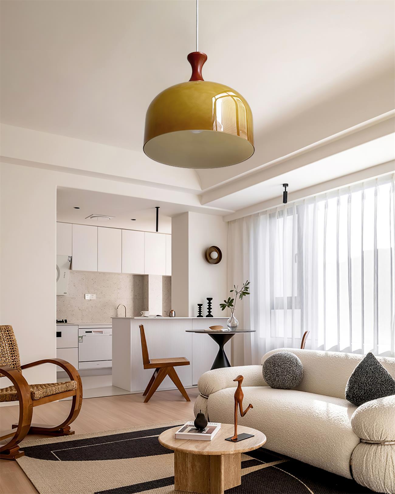 Lioraer Glas Retro Pendelleuchte-Letslighting