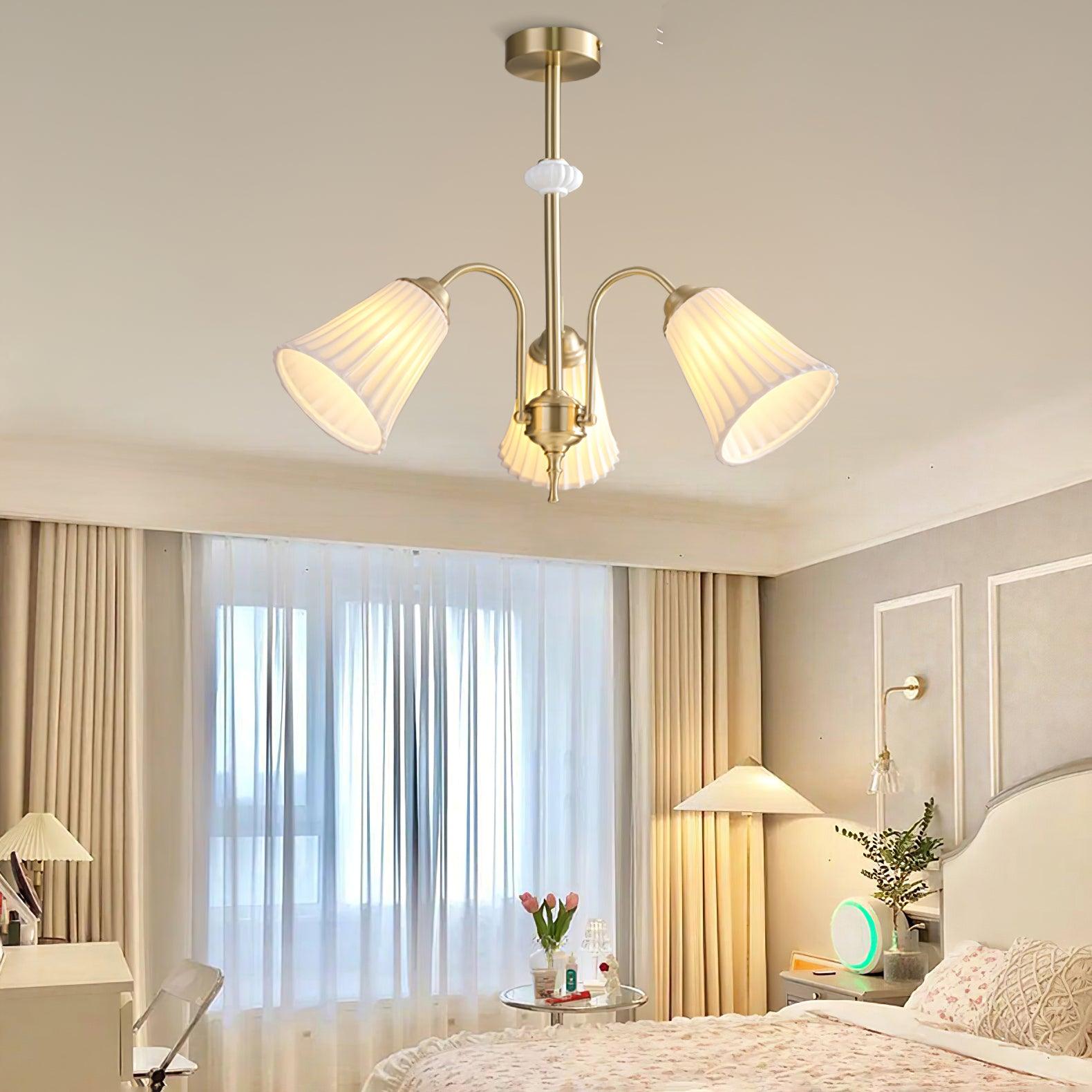 Silas Vintage Glas-Kronleuchter-Letslighting