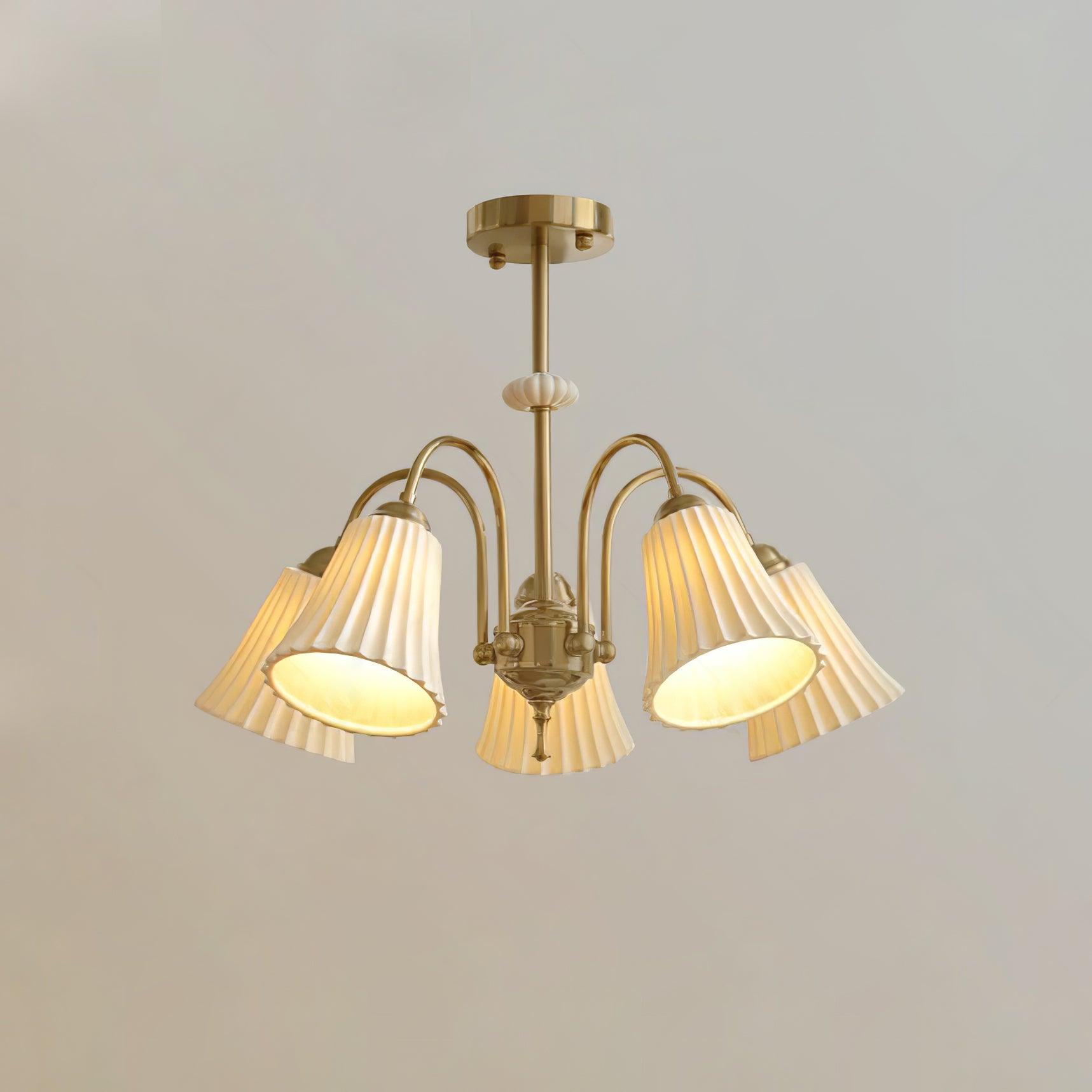 Silas Vintage Glas-Kronleuchter-Letslighting