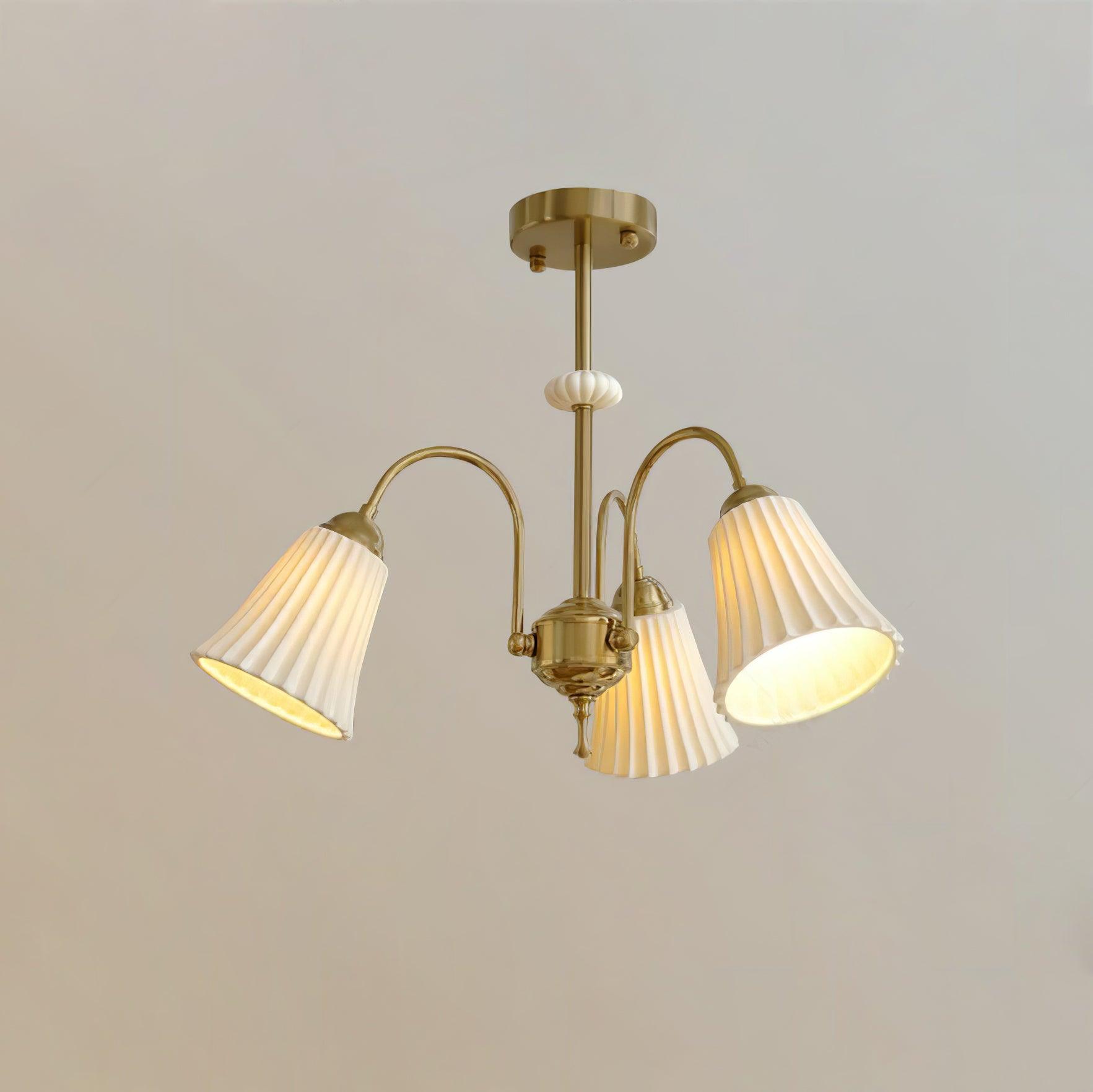 Silas Vintage Glas-Kronleuchter-Letslighting