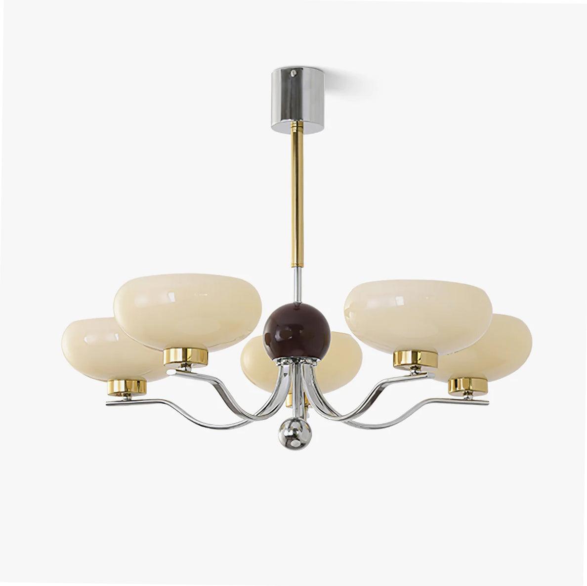 Titus Vintage Glas-Kronleuchter-Letslighting