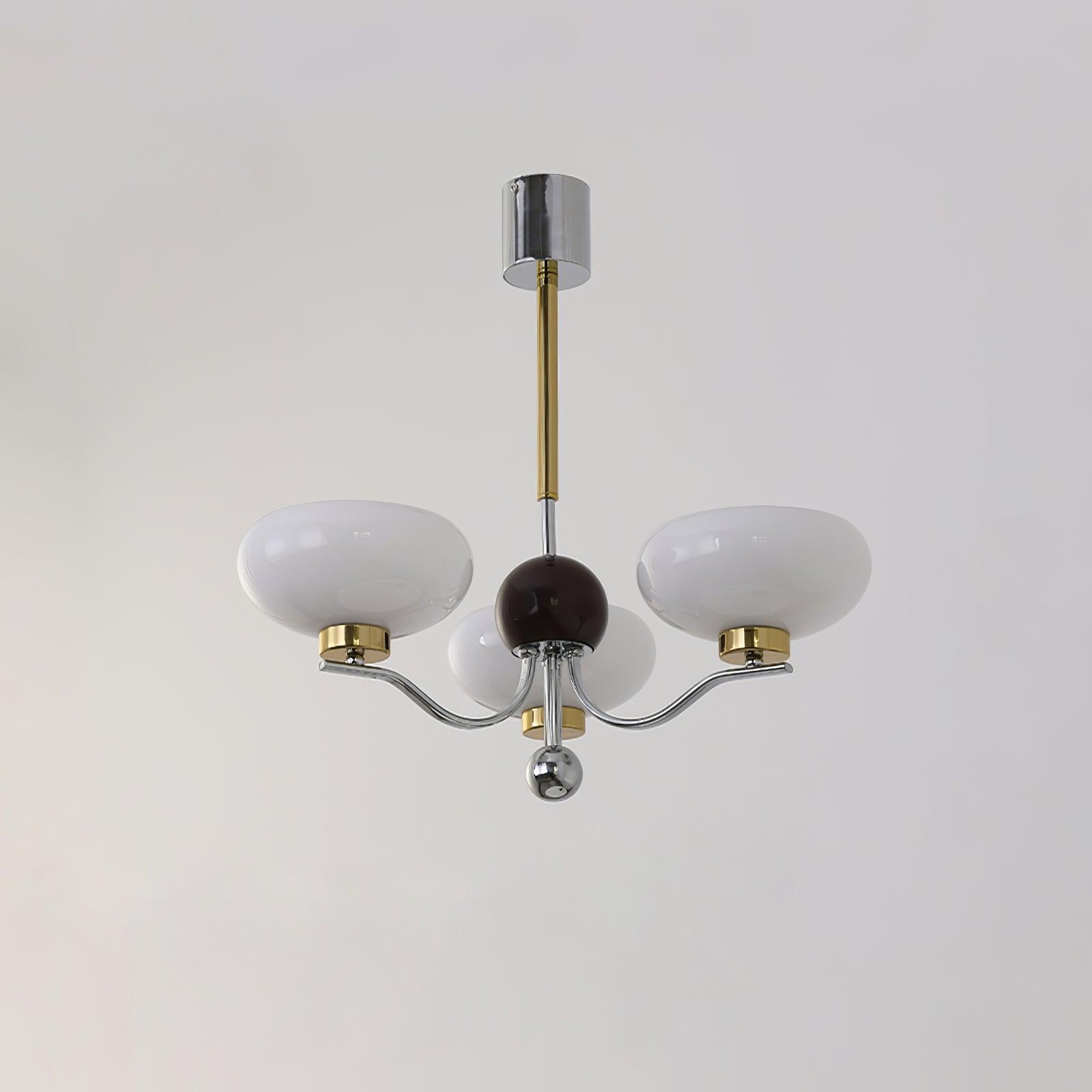 Titus Vintage Glas-Kronleuchter-Letslighting