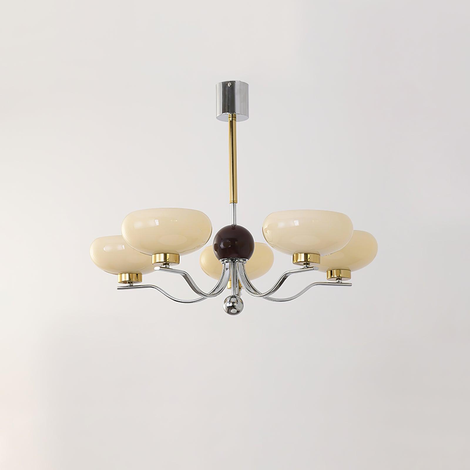 Titus Vintage Glas-Kronleuchter-Letslighting