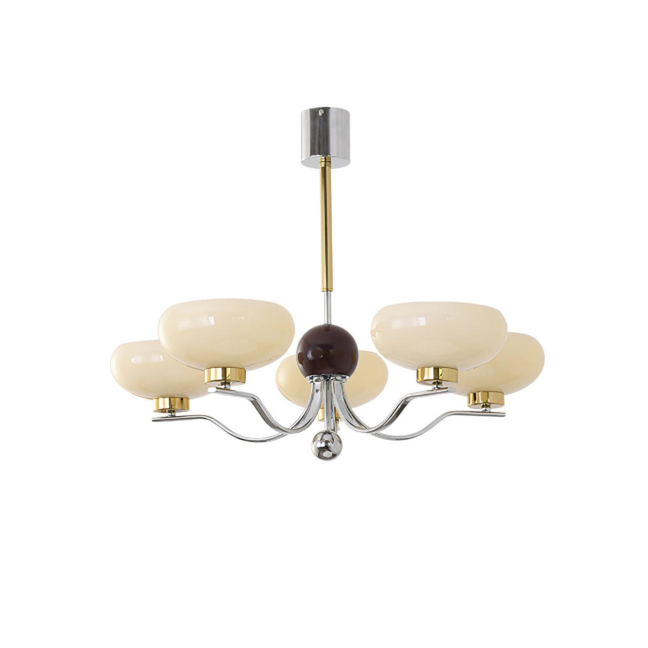 Titus Vintage Glas-Kronleuchter-Letslighting