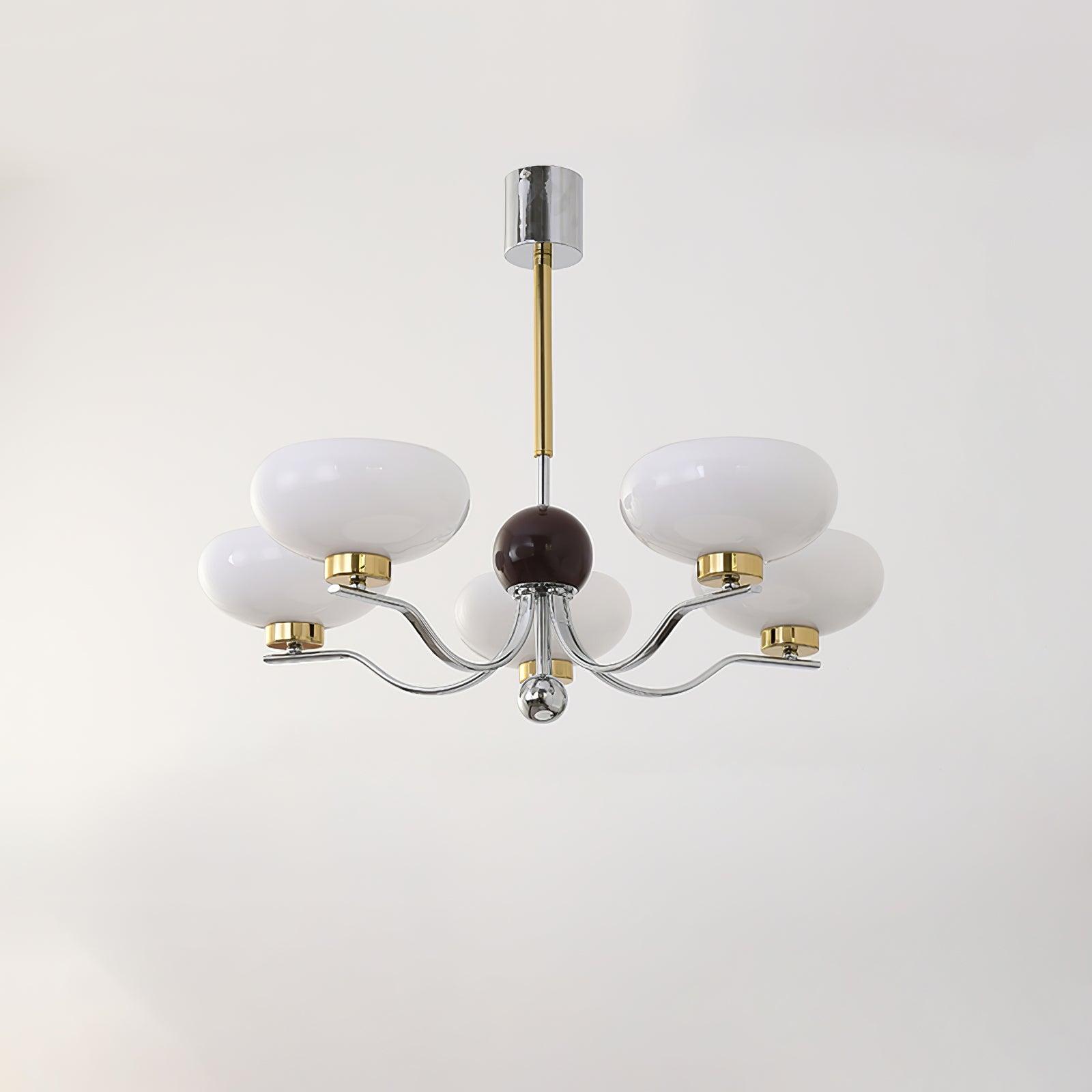 Titus Vintage Glas-Kronleuchter-Letslighting