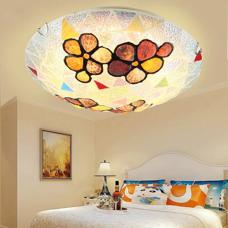 Arisha Moderne LED-Deckenleuchte Glas/Metall Wohnzimmer/Schlafzimmer