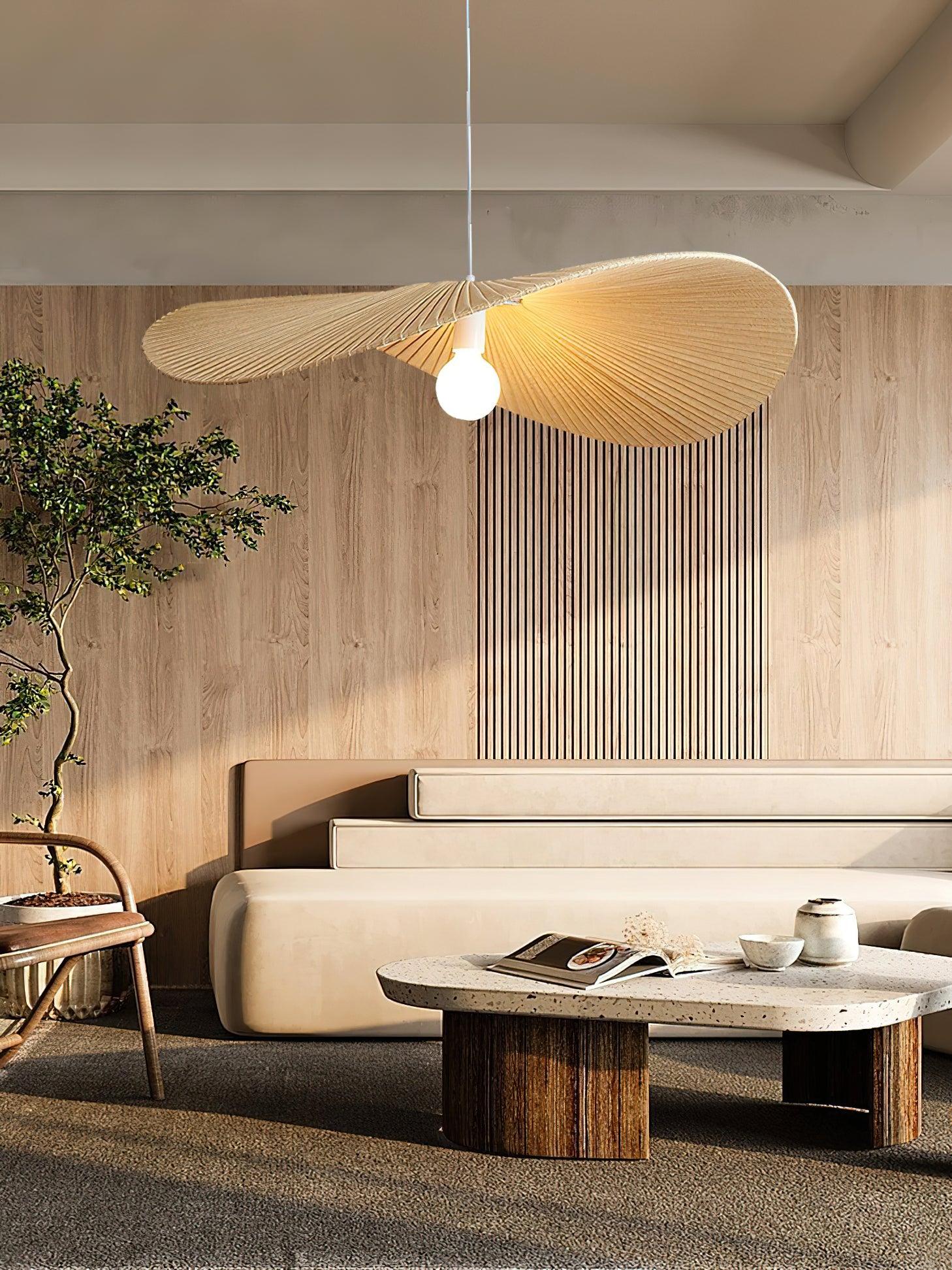 Lustra Pendelleuchte Wave Natur-Letslighting