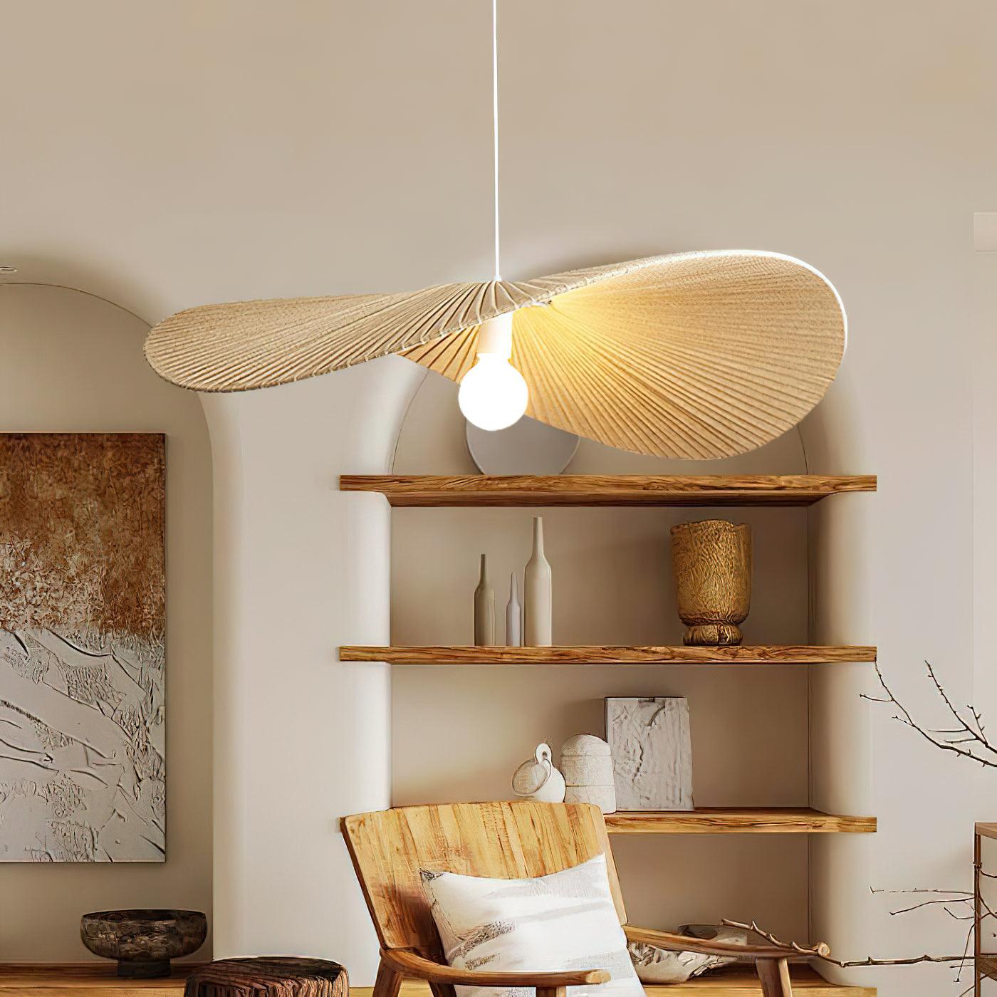 Lustra Pendelleuchte Wave Natur-Letslighting