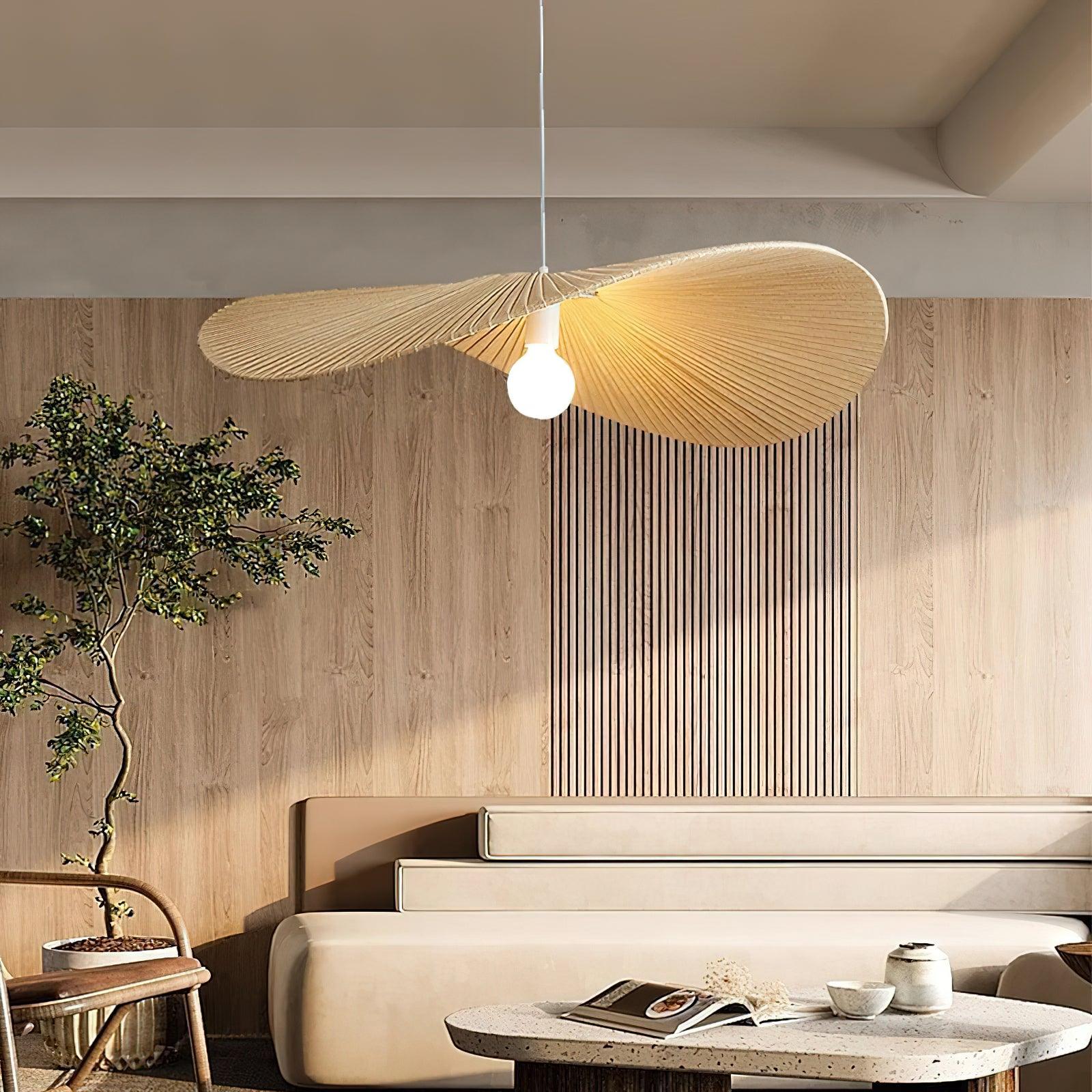 Lustra Pendelleuchte Wave Natur-Letslighting