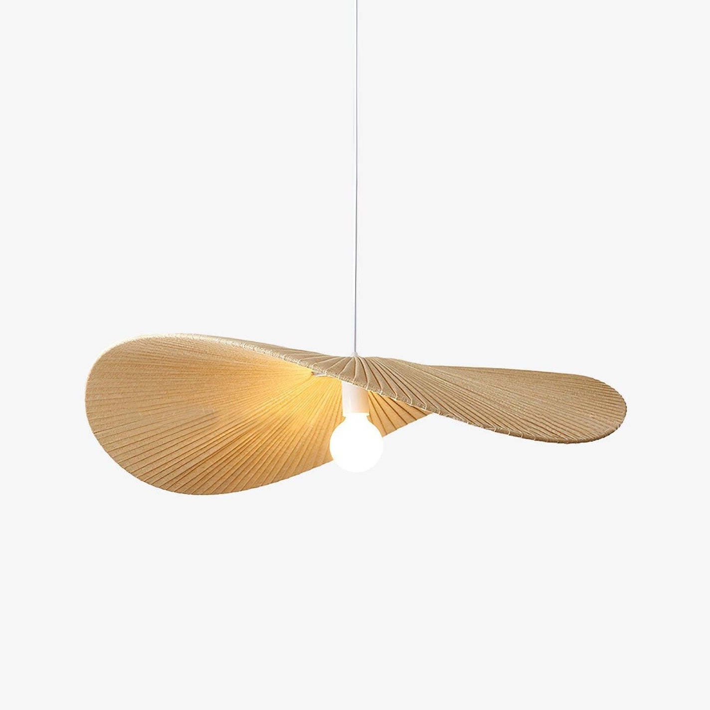 Lustra Pendelleuchte Wave Natur-Letslighting