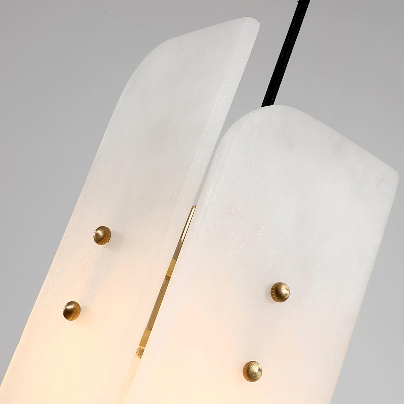 Vicarus Layered Alabaster Pendant Light - Neutralighting