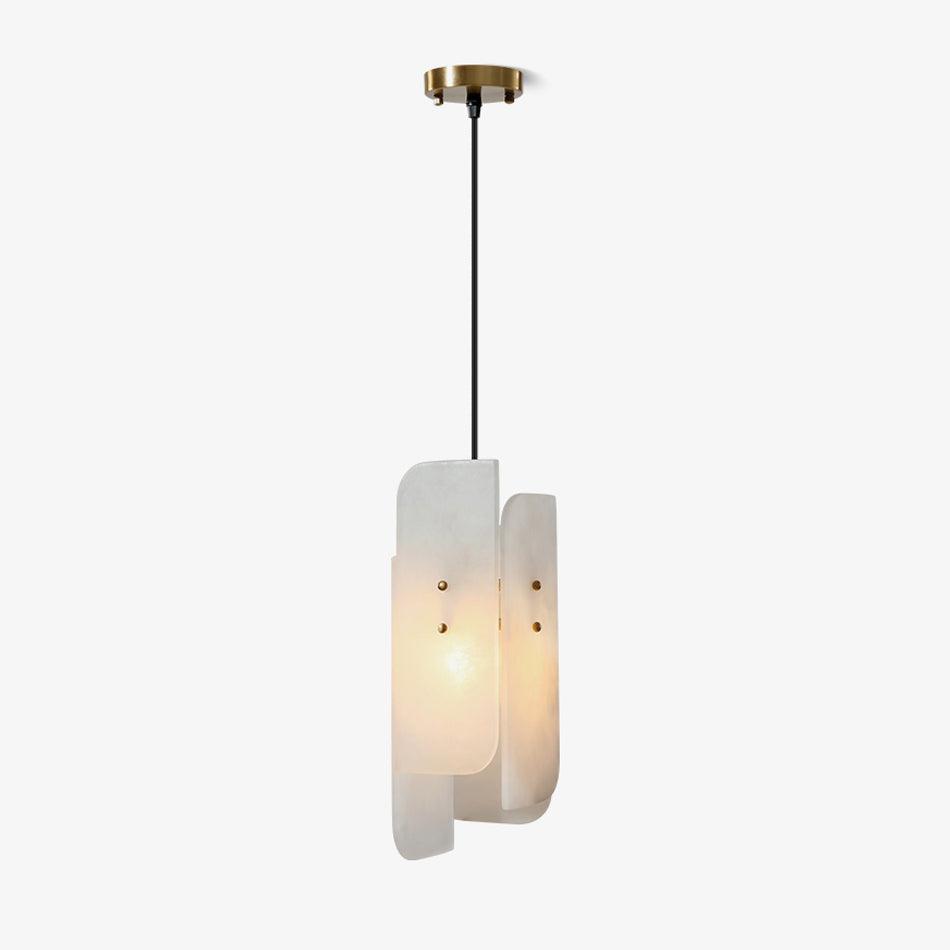 Vicarus Layered Alabaster Pendant Light - Neutralighting