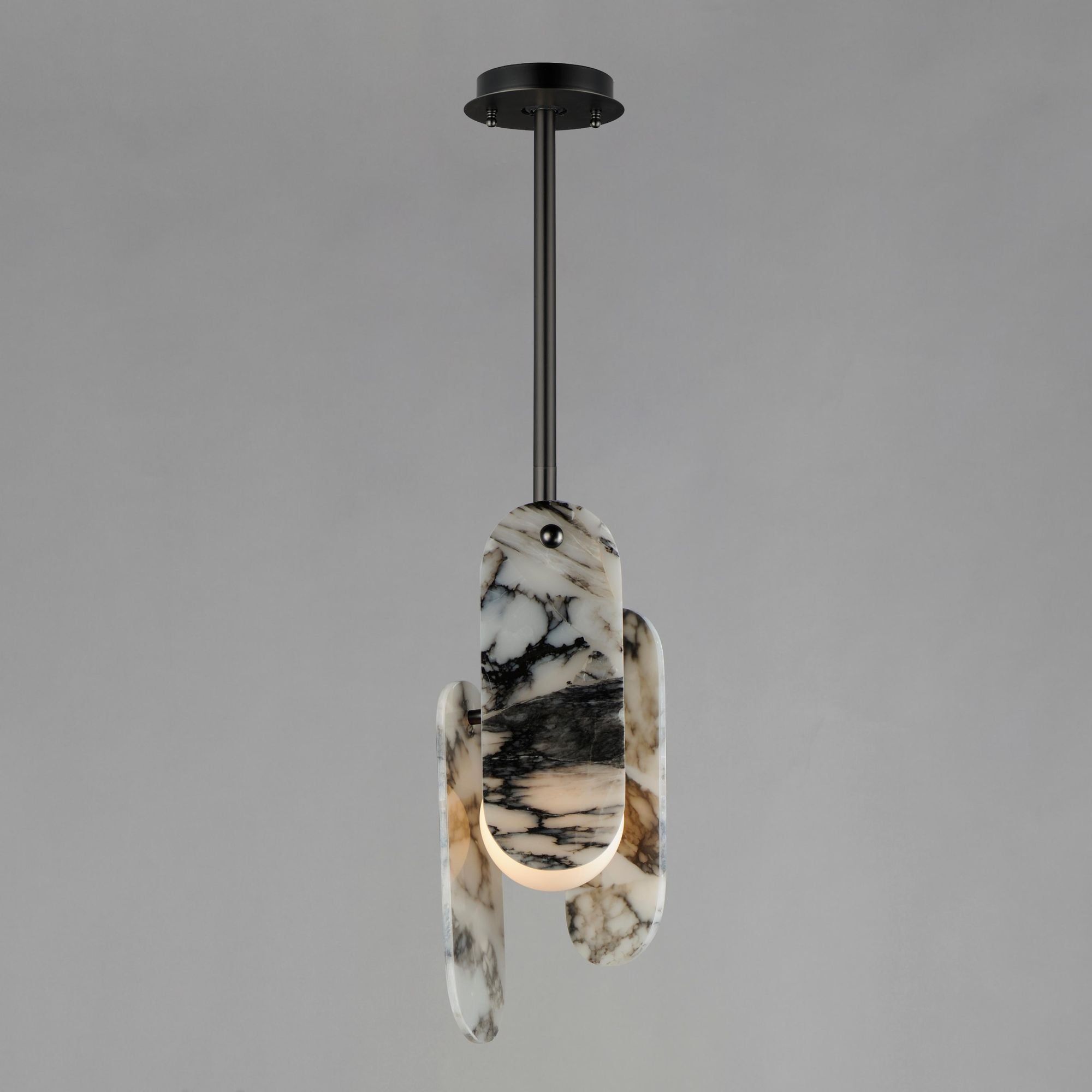 Cevynarae Modern Minimalist Marble Glass Pendant Lamp - Letslighting