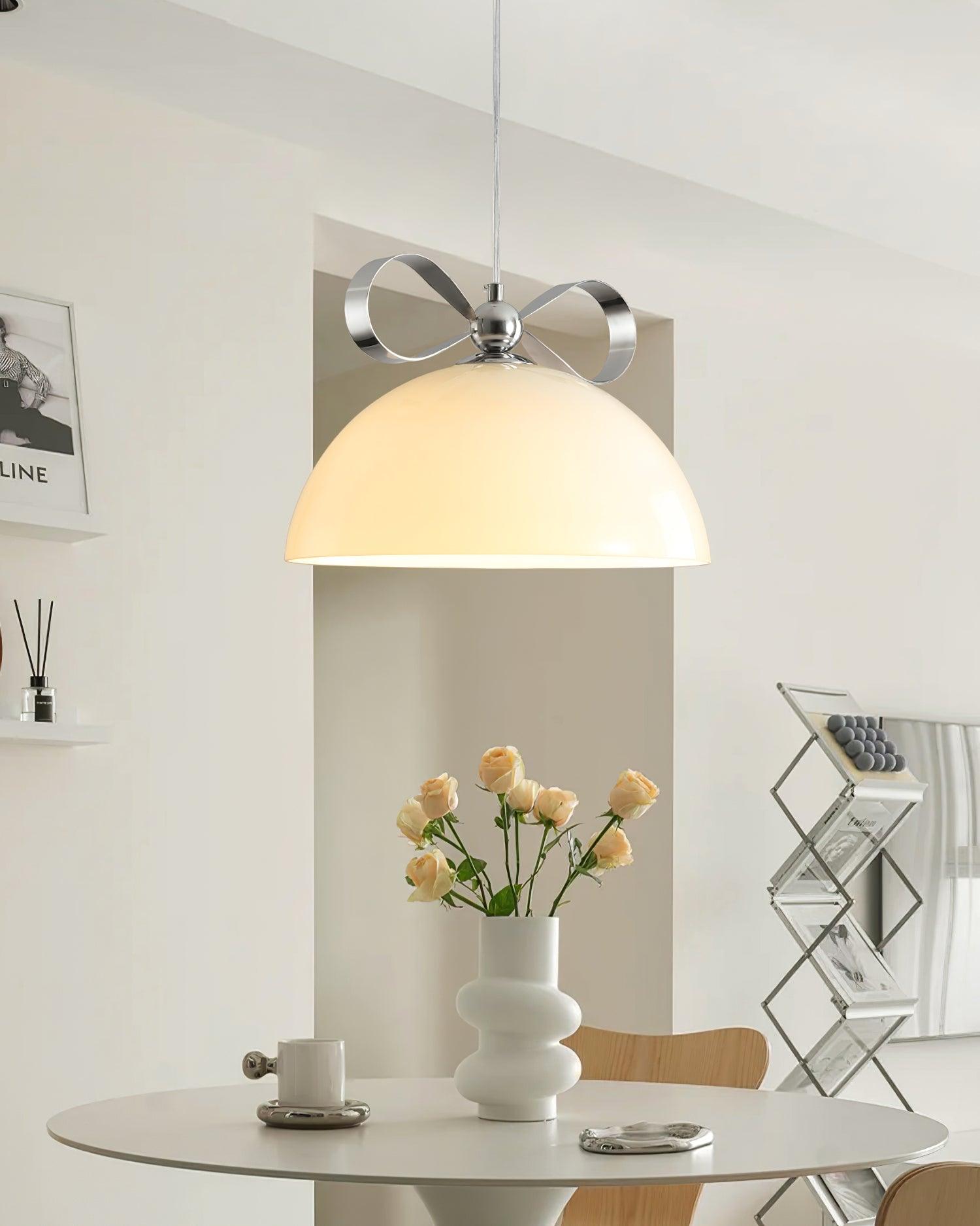 Lustra Minimalistische Pendelleuchte aus Bernsteinfarbenem Glas-Letslighting