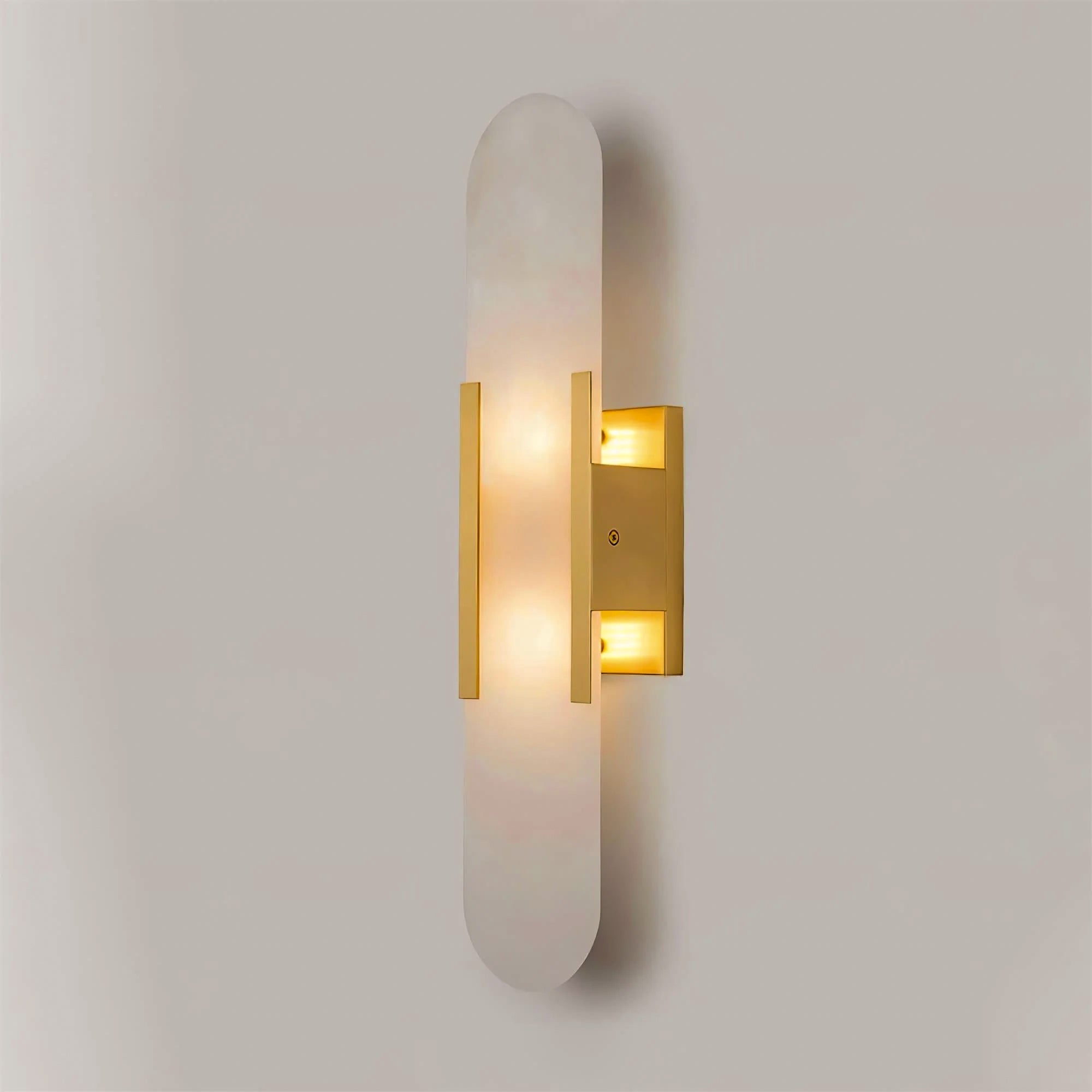 Veo Luxuriöse Alabaster-Wandleuchte
