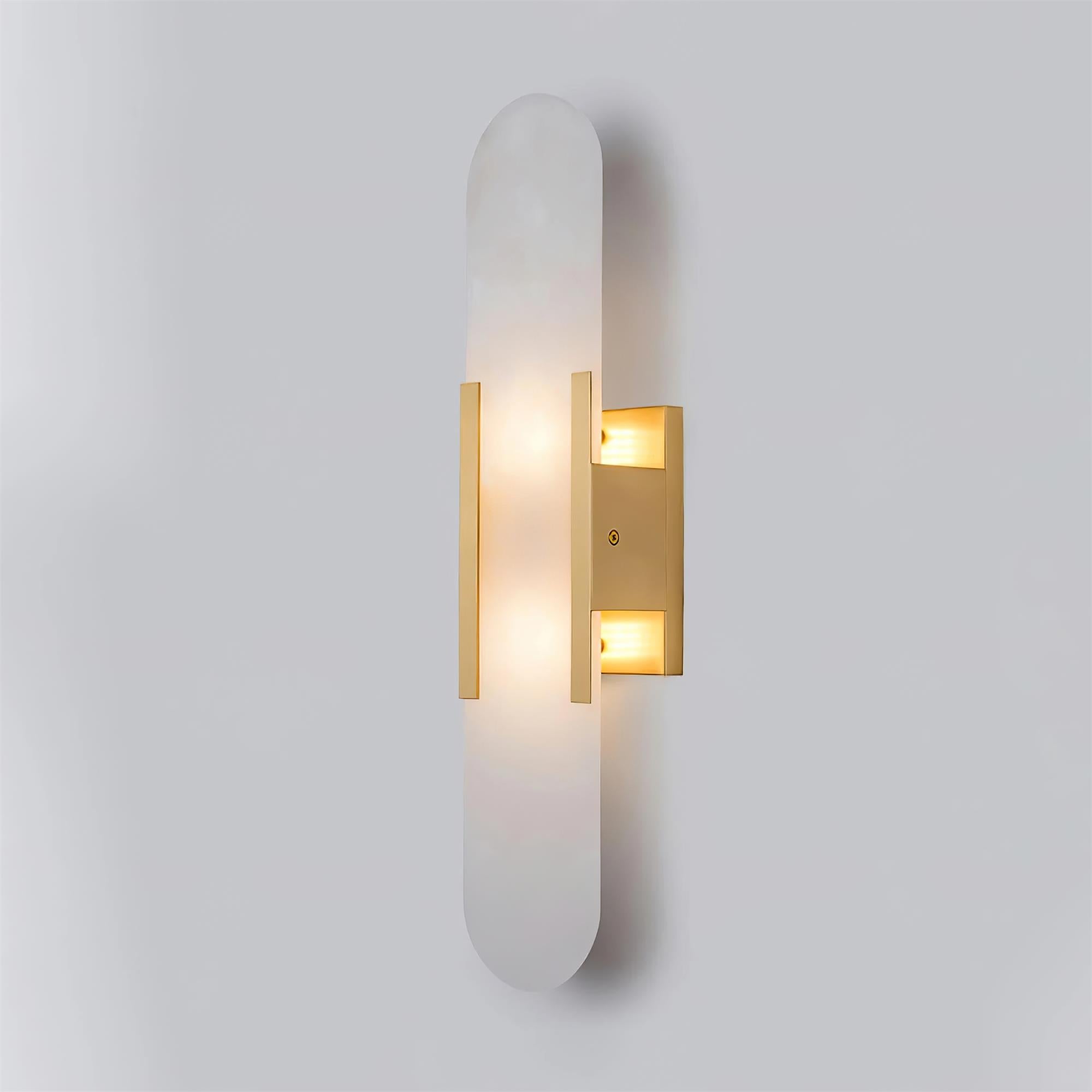 Veo Luxuriöse Alabaster-Wandleuchte