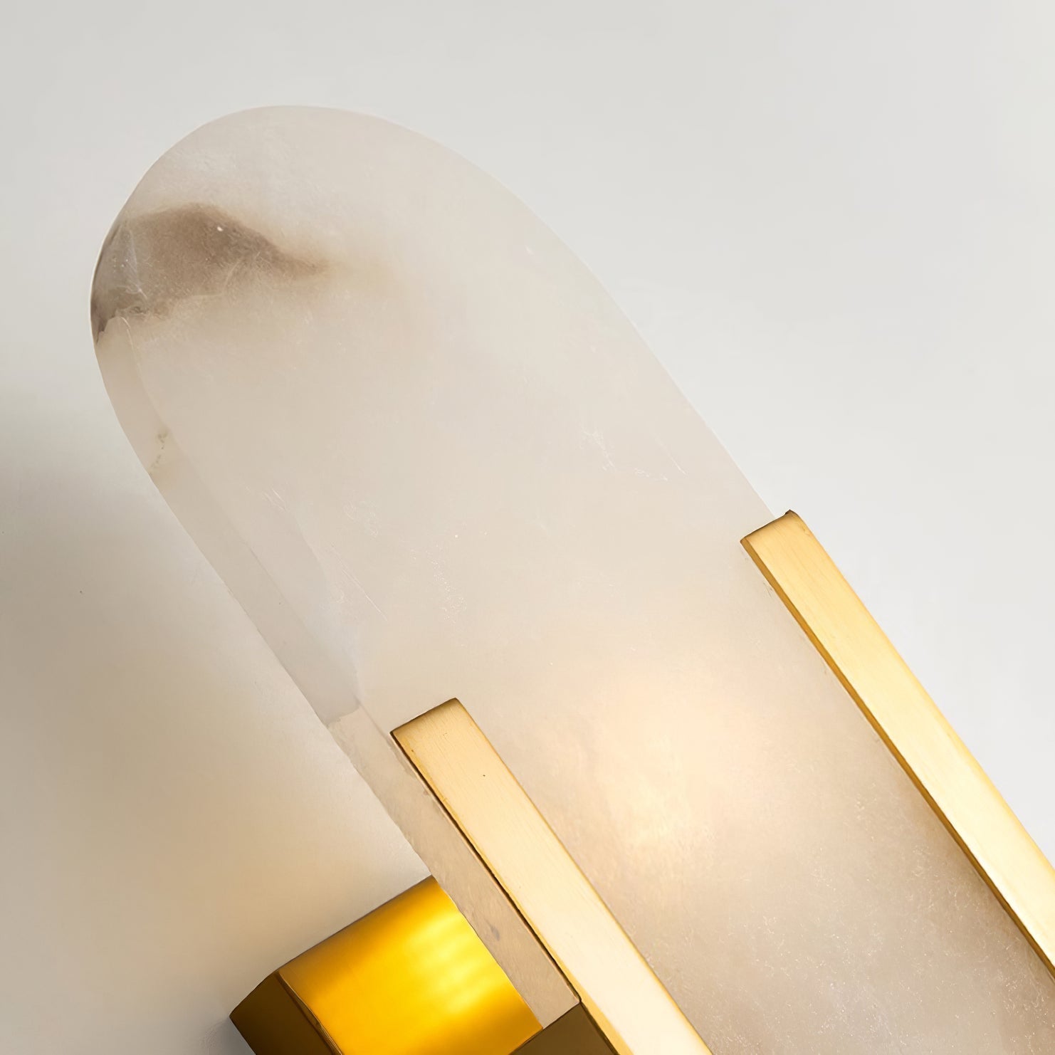 Veo Luxuriöse Alabaster-Wandleuchte