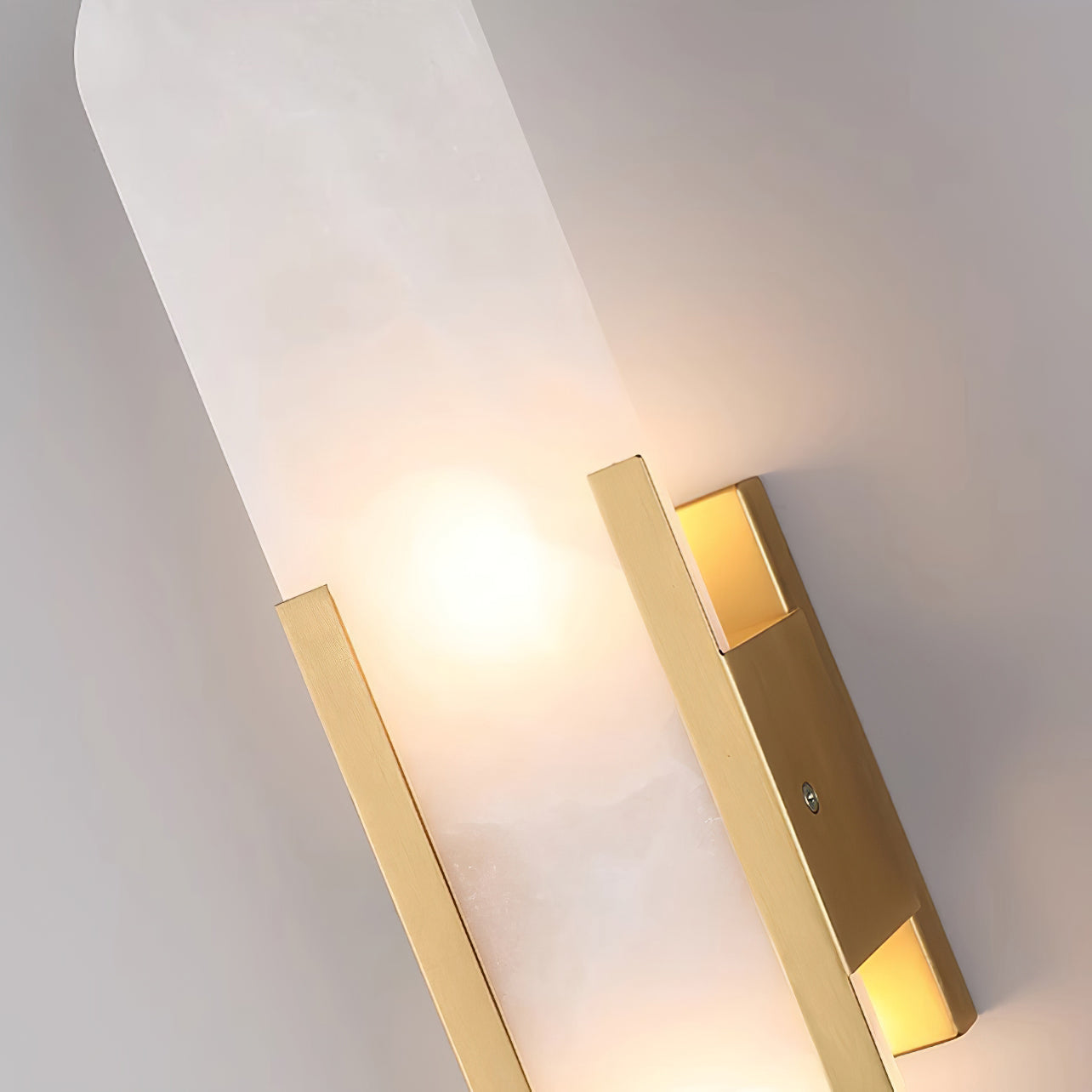 Veo Luxuriöse Alabaster-Wandleuchte