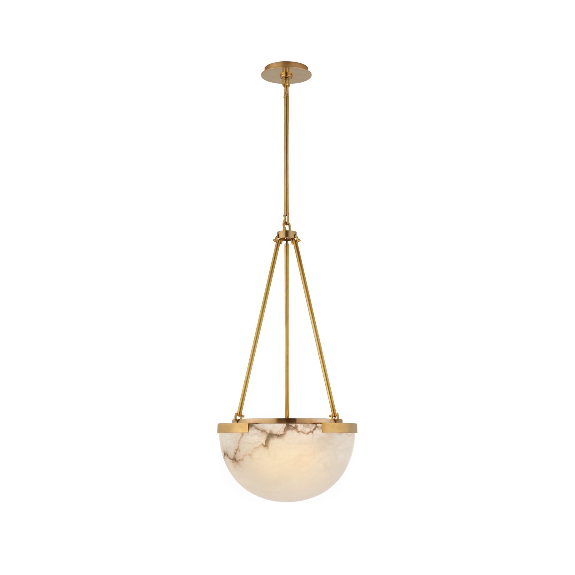 Dione Minimalist Alabaster Pendant Light - Neutralighting
