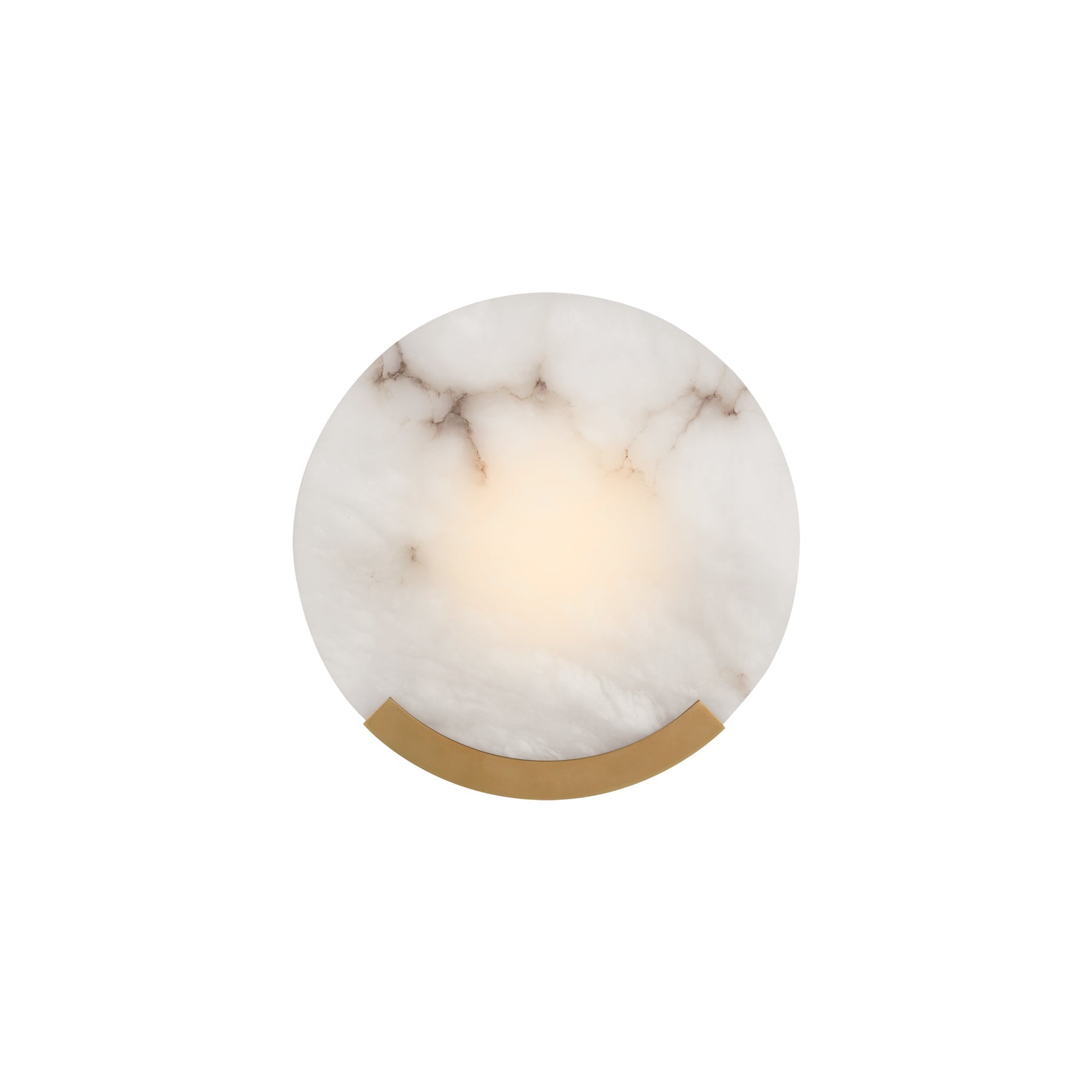 Avsolisra Modern Minimalist Round Alabaster Wall Lamp - Letslighting