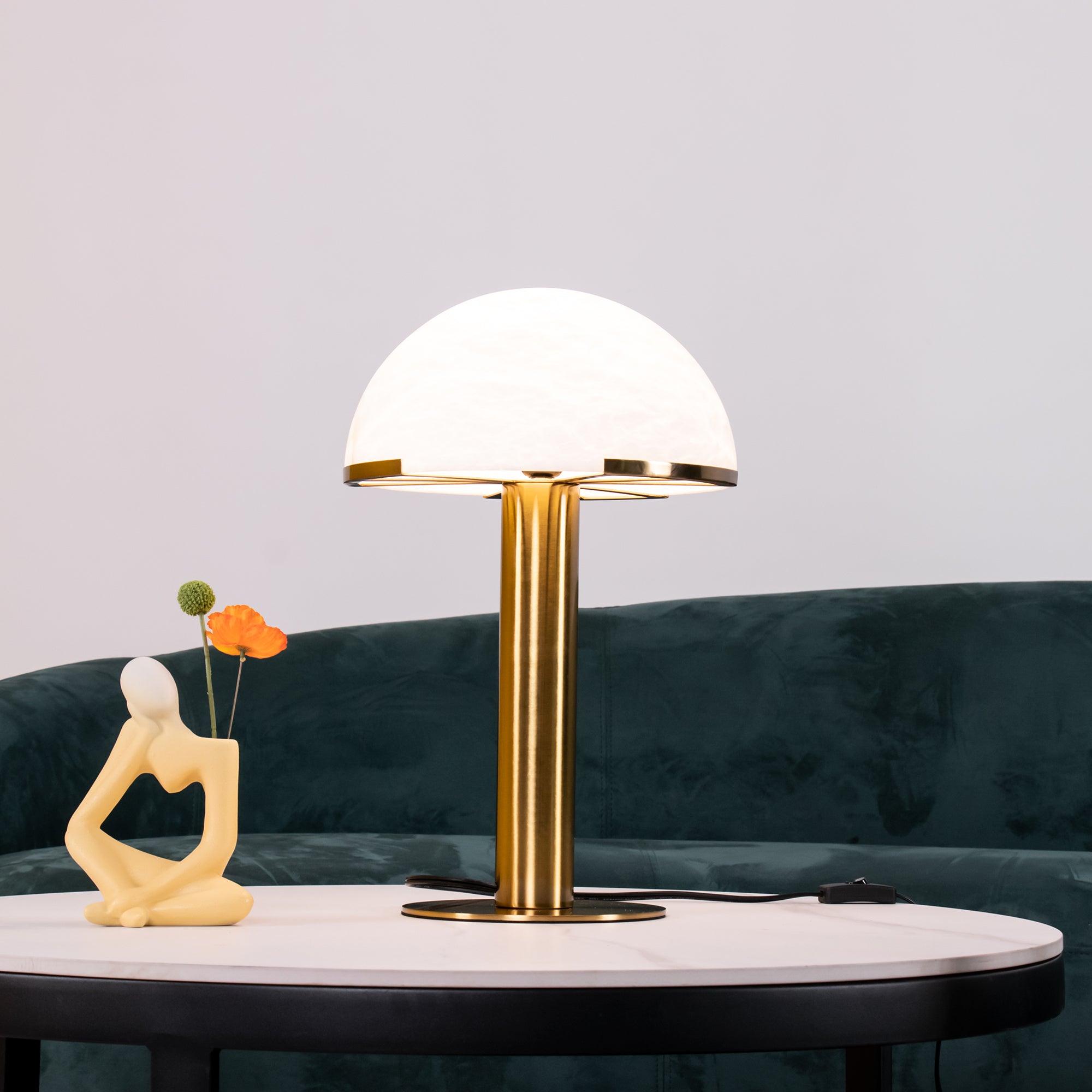 Ibera Alabaster Table Lamp - Letslighting