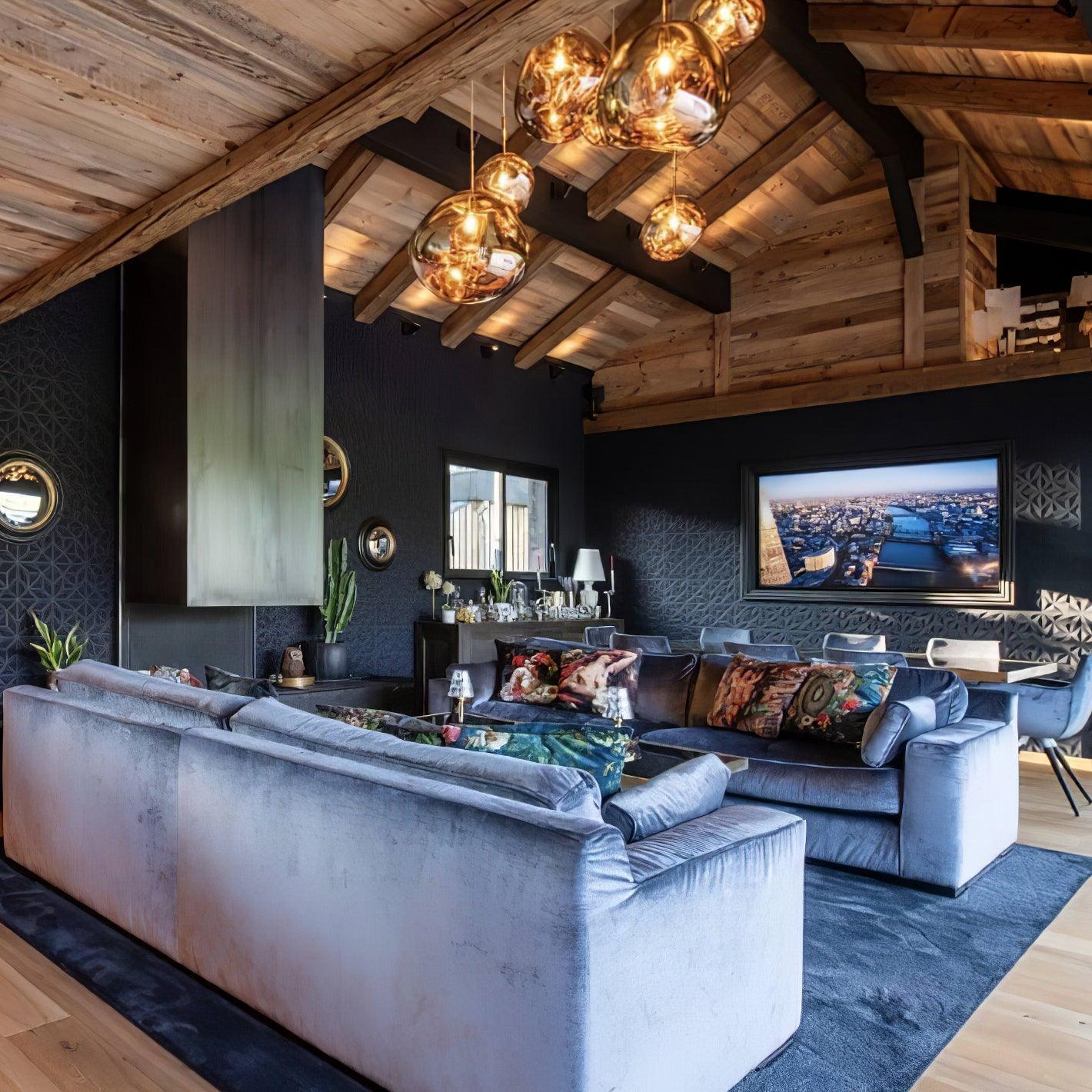 Solara Pendant Lamp Blown Glass Irregular Cluster Sculptural - Letslighting