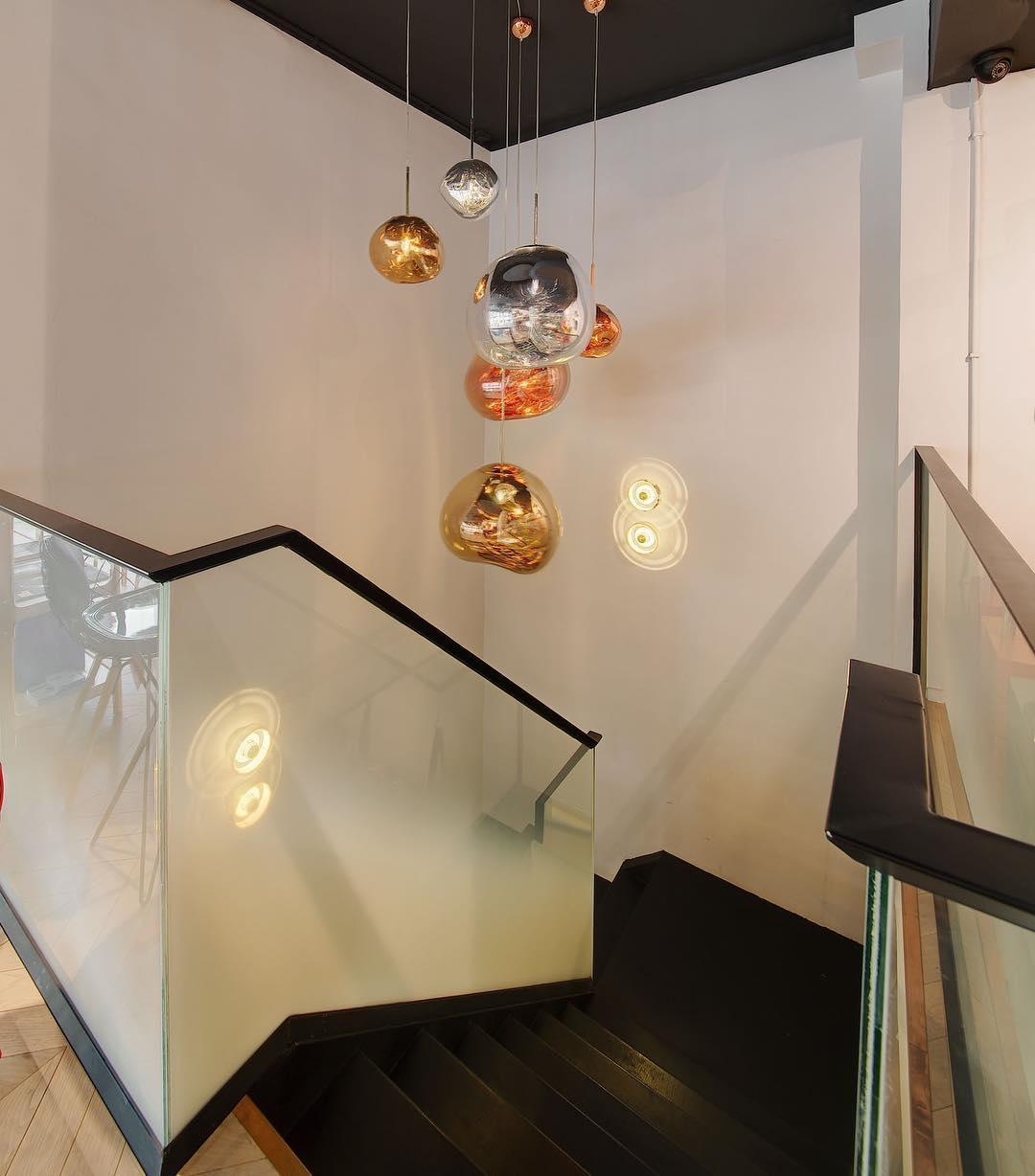 Solara Pendant Lamp Blown Glass Irregular Cluster Sculptural - Letslighting