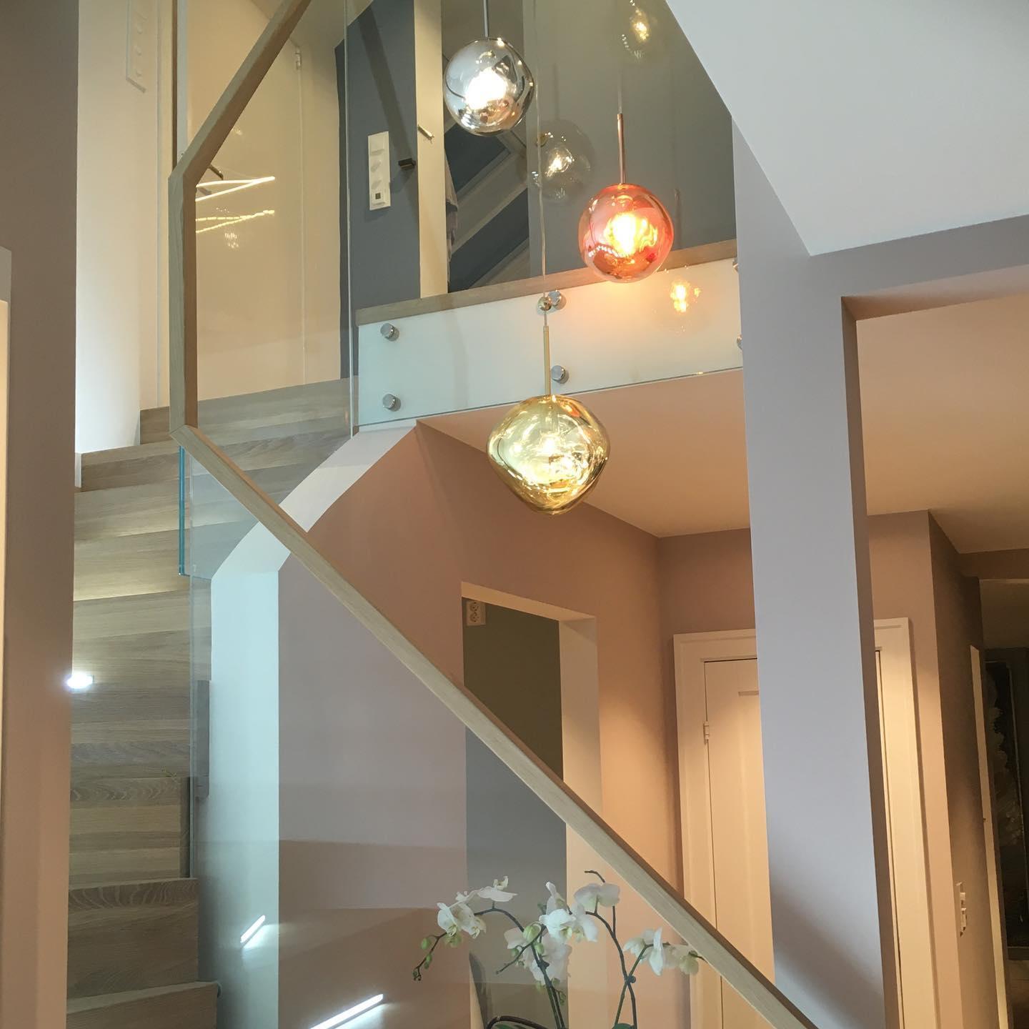 Solara Pendant Lamp Blown Glass Irregular Cluster Sculptural - Letslighting