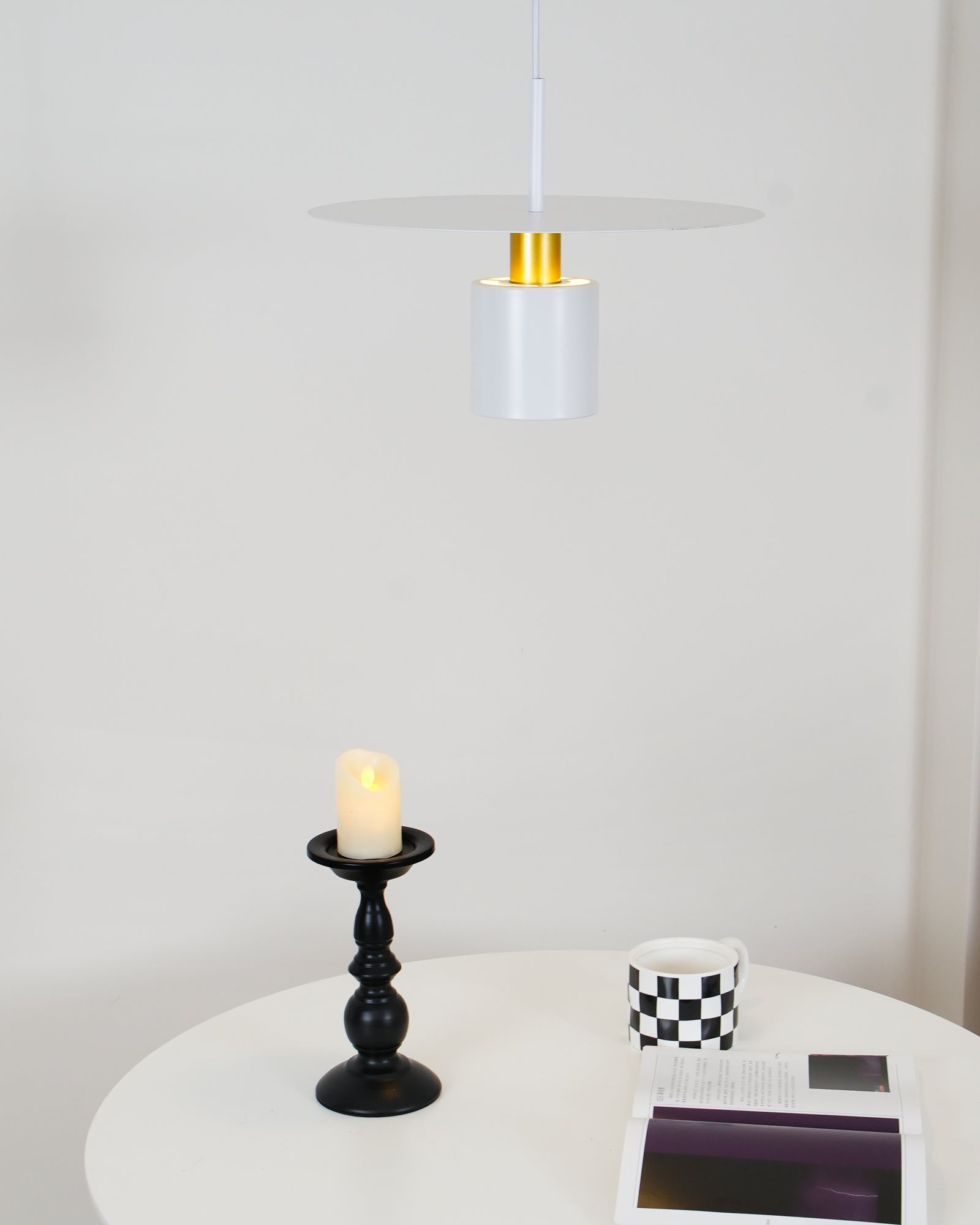 Solara Pendelleuchte Zylinder Scheibe Industrie-Letslighting