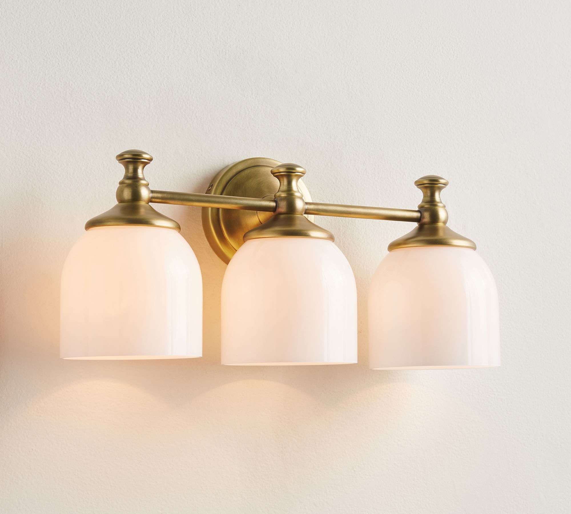Lumen Kurze Arm Chrom-Glas-Wandleuchte-Letslighting