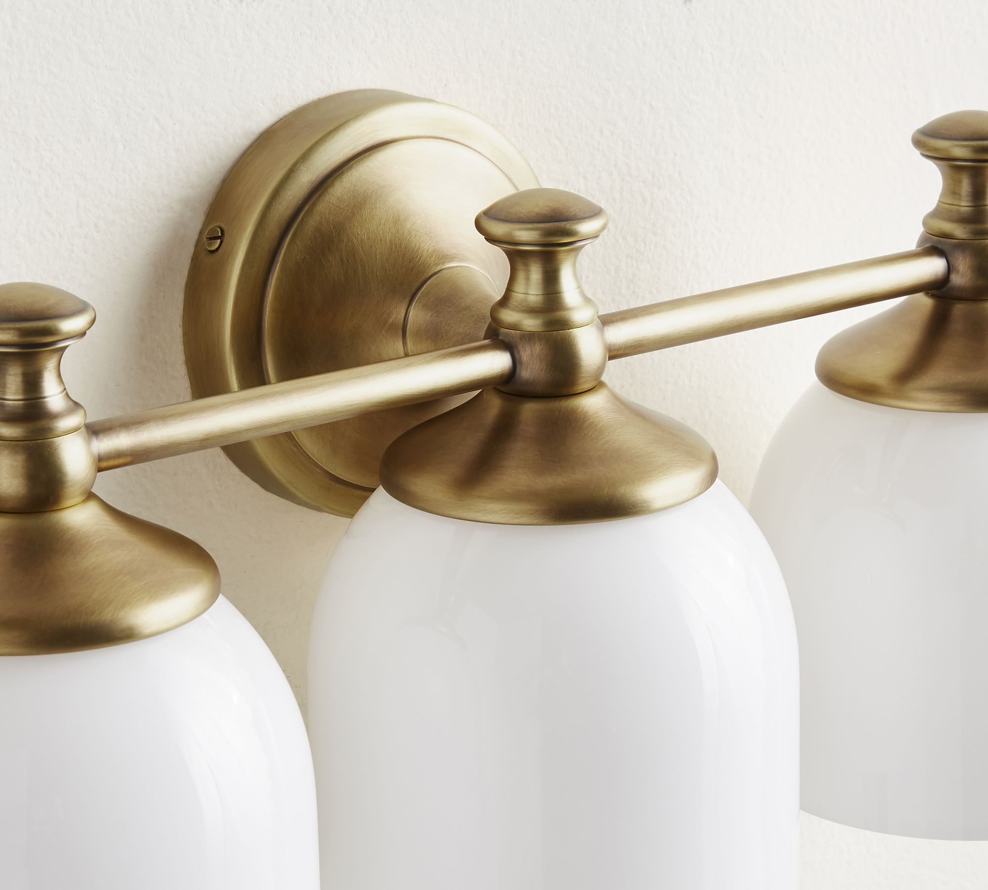 Lumen Kurze Arm Chrom-Glas-Wandleuchte-Letslighting