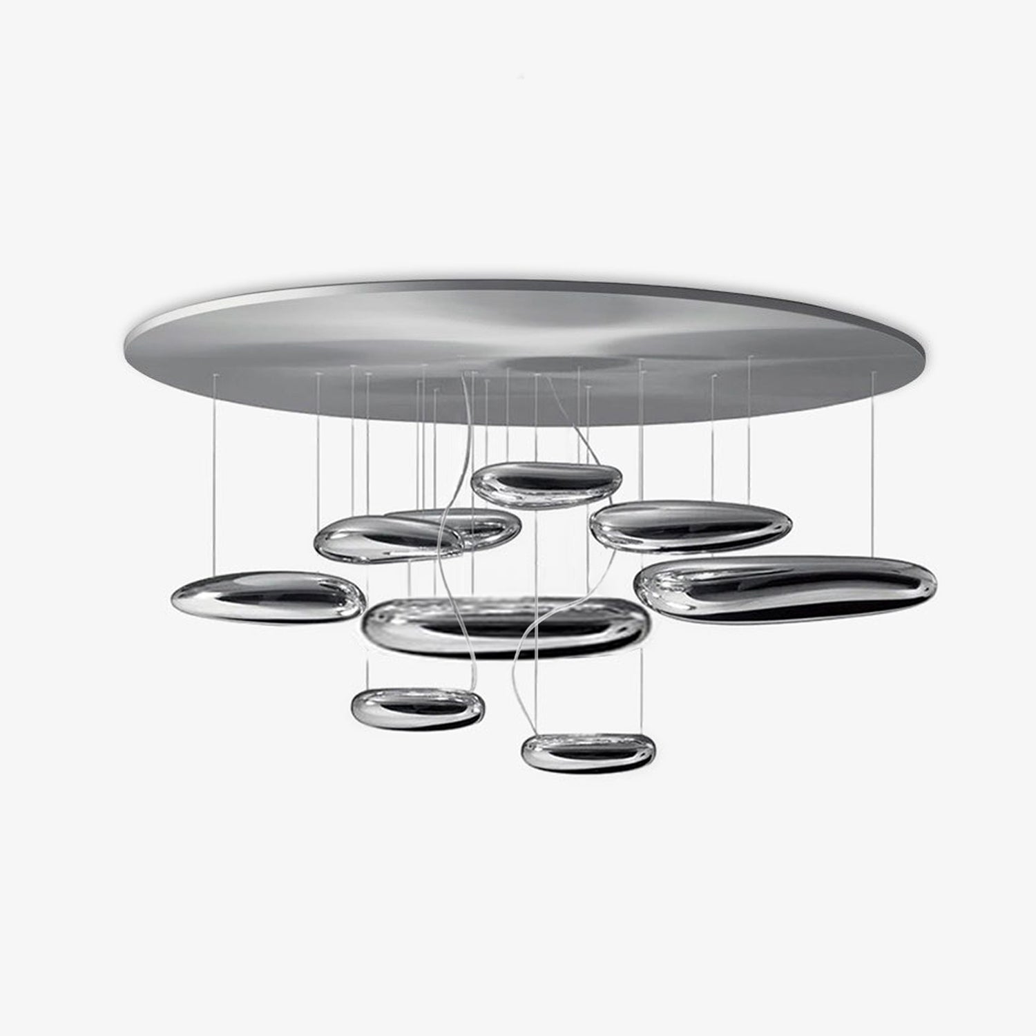 Lustra Deckenleuchte Aluminium Pebble-Letslighting