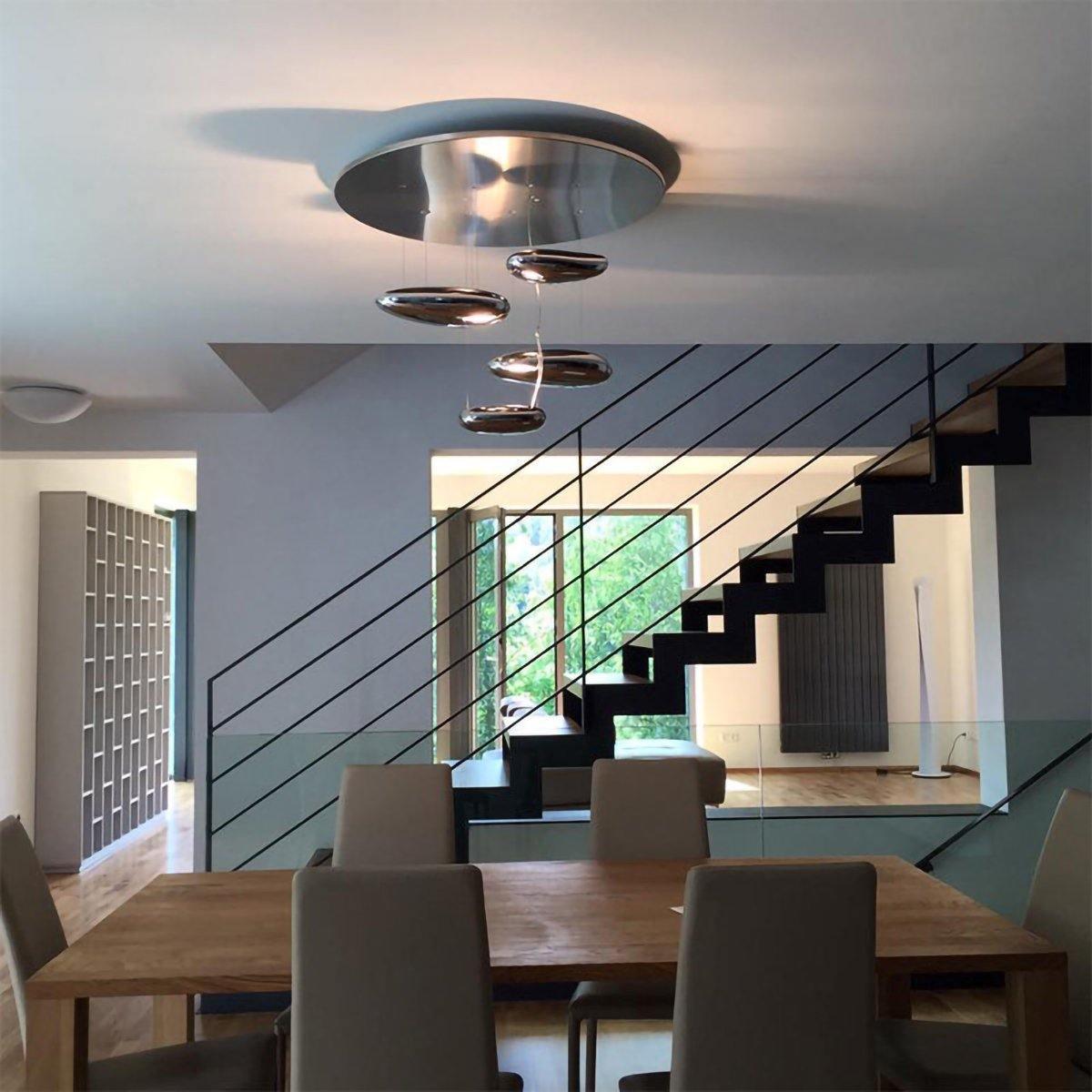 Lustra Deckenleuchte Aluminium Pebble-Letslighting