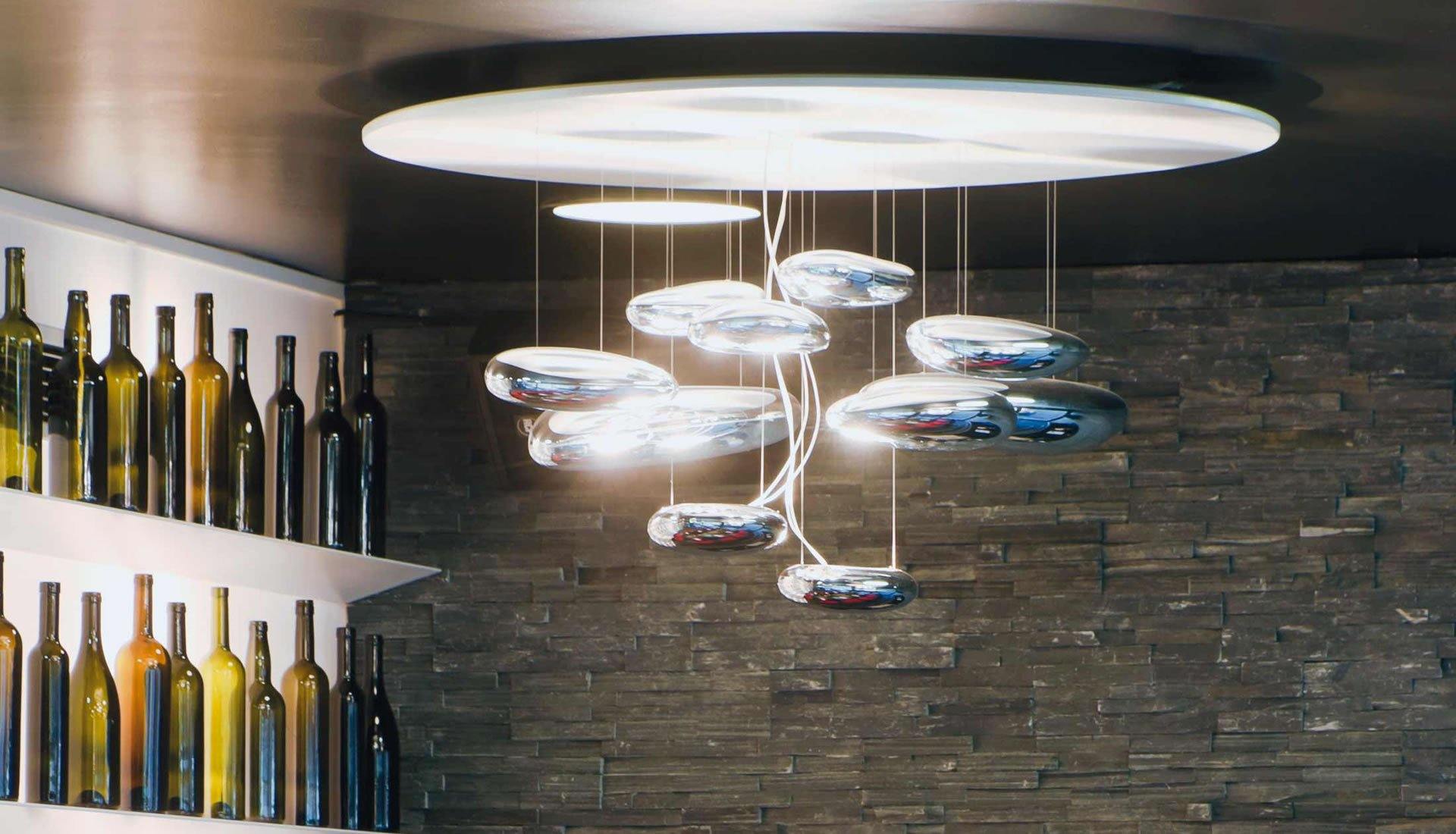Lustra Deckenleuchte Aluminium Pebble-Letslighting