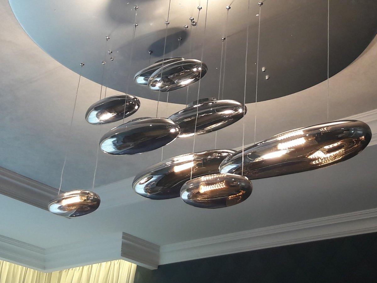 Lustra Deckenleuchte Aluminium Pebble-Letslighting
