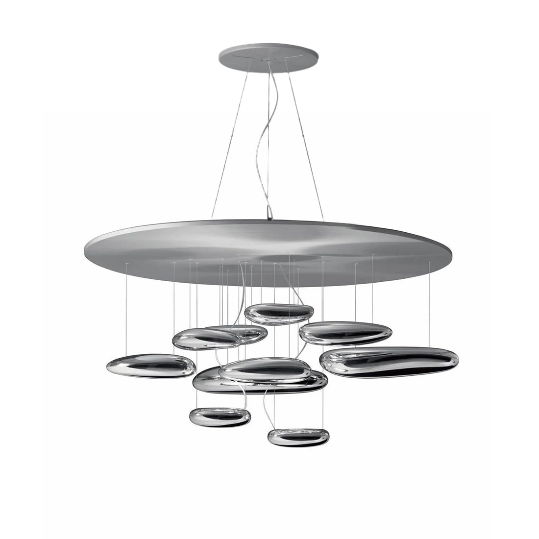 Lustra Kronleuchter Aluminium Skulptur-Letslighting