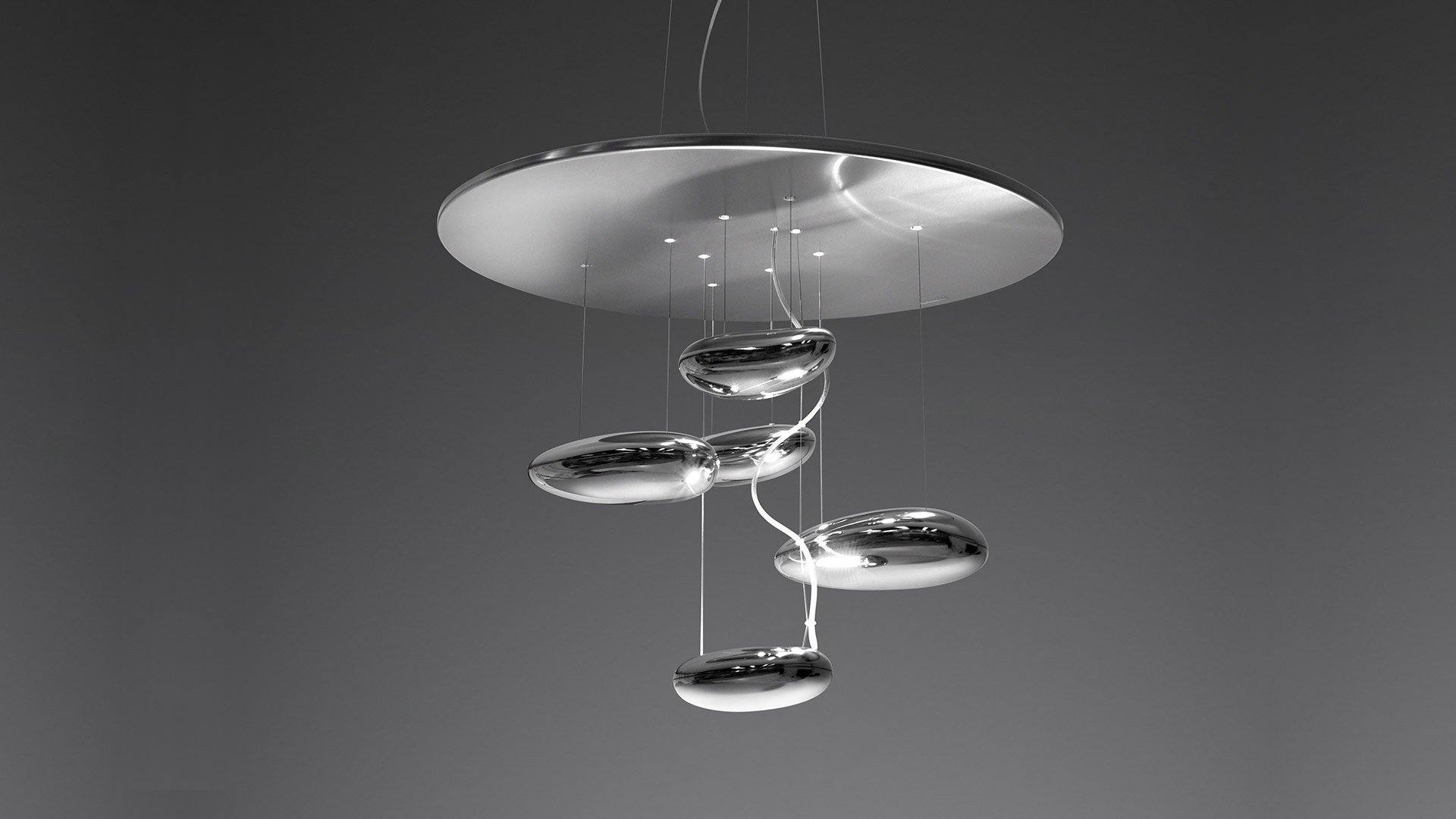 Lustra Kronleuchter Aluminium Skulptur-Letslighting