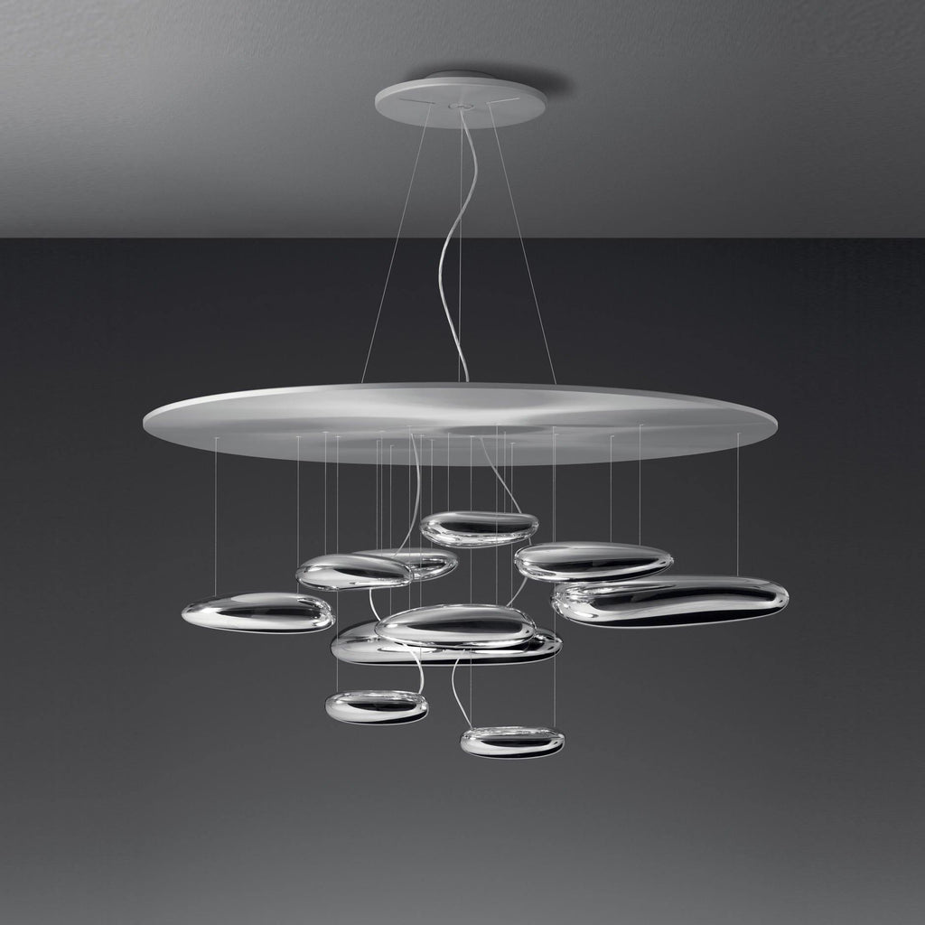 Lustra Kronleuchter Aluminium Skulptur-Letslighting