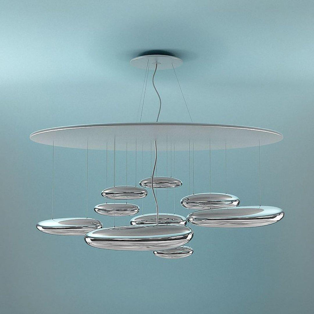 Lustra Kronleuchter Aluminium Skulptur-Letslighting