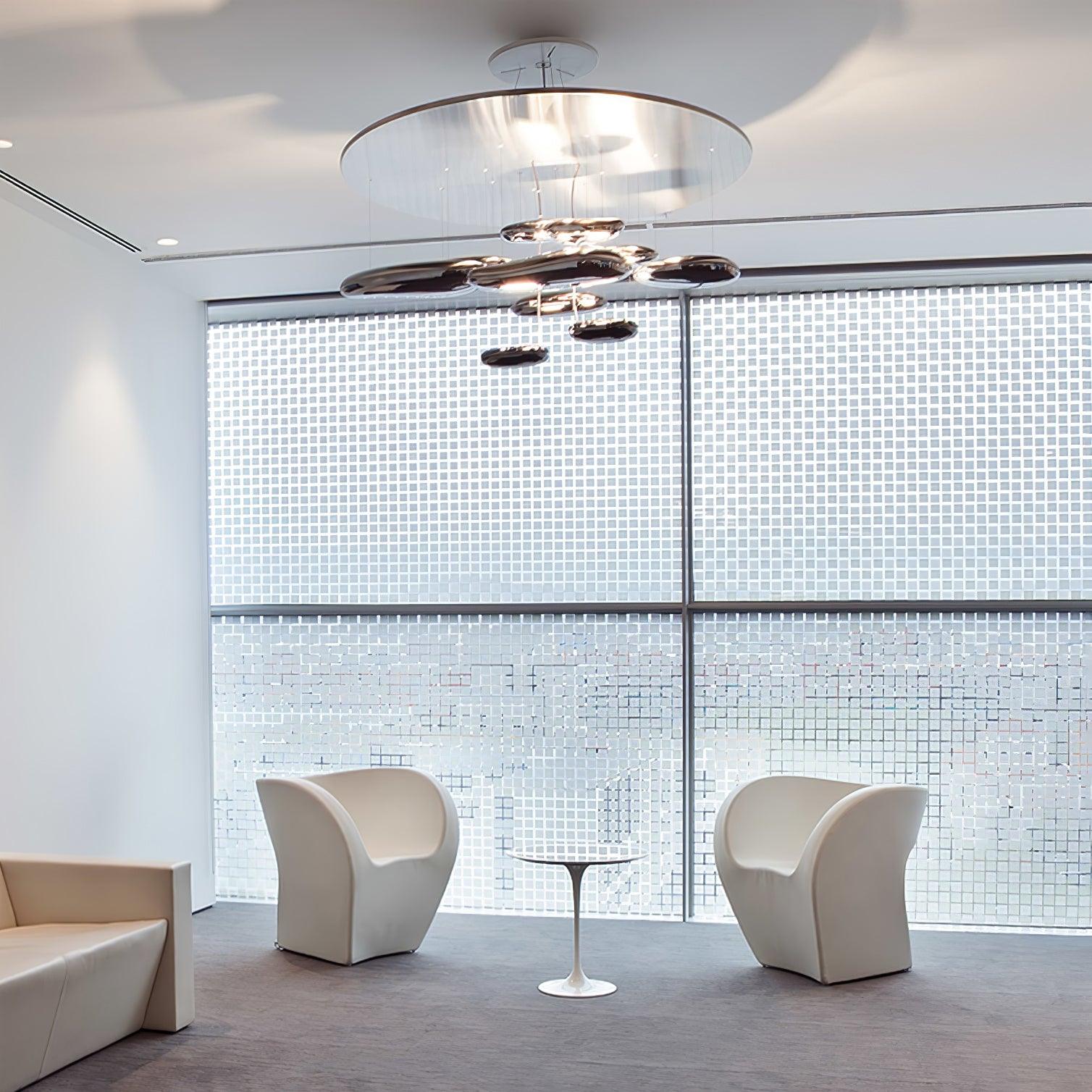Lustra Kronleuchter Aluminium Skulptur-Letslighting