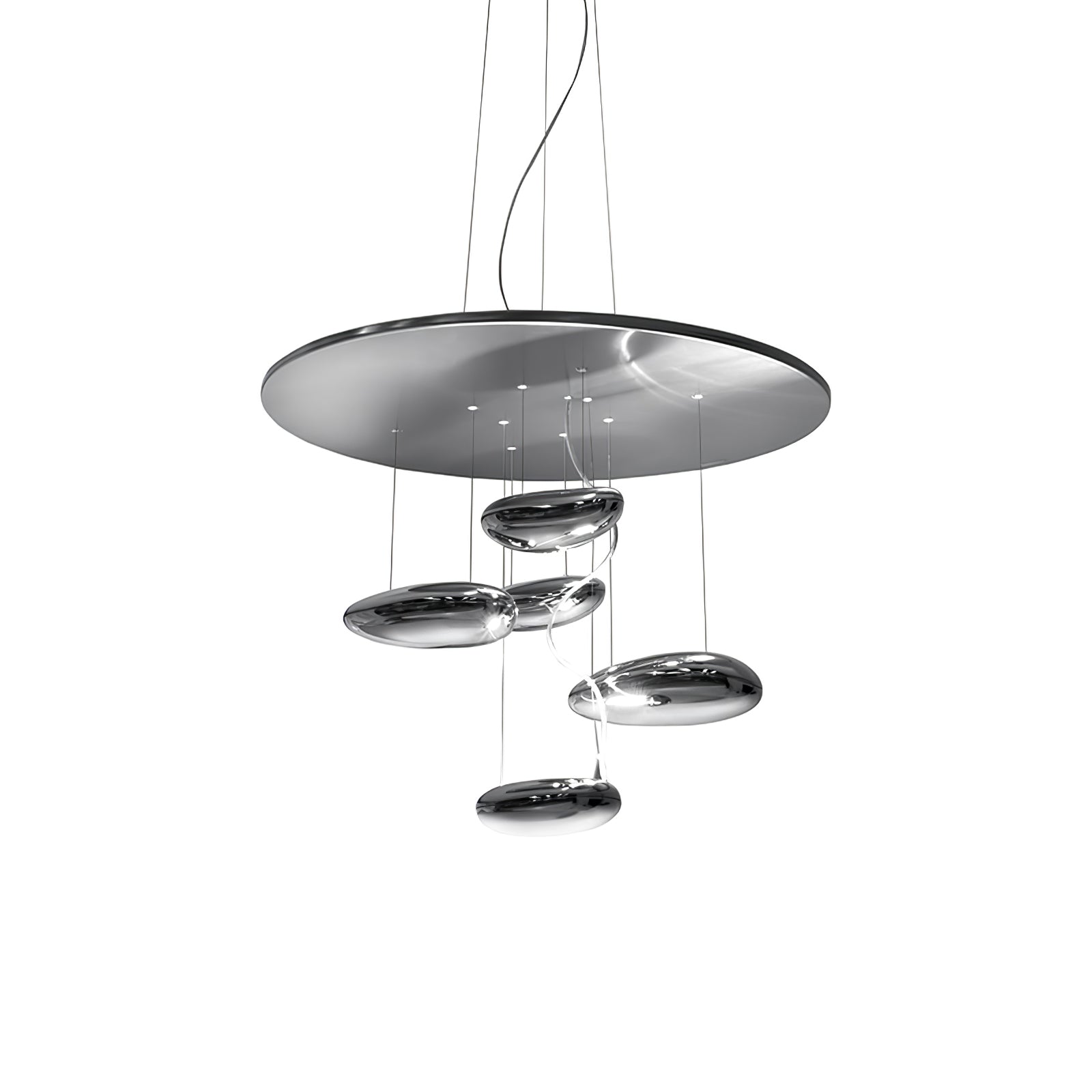 Lustra Kronleuchter Aluminium Skulptur-Letslighting