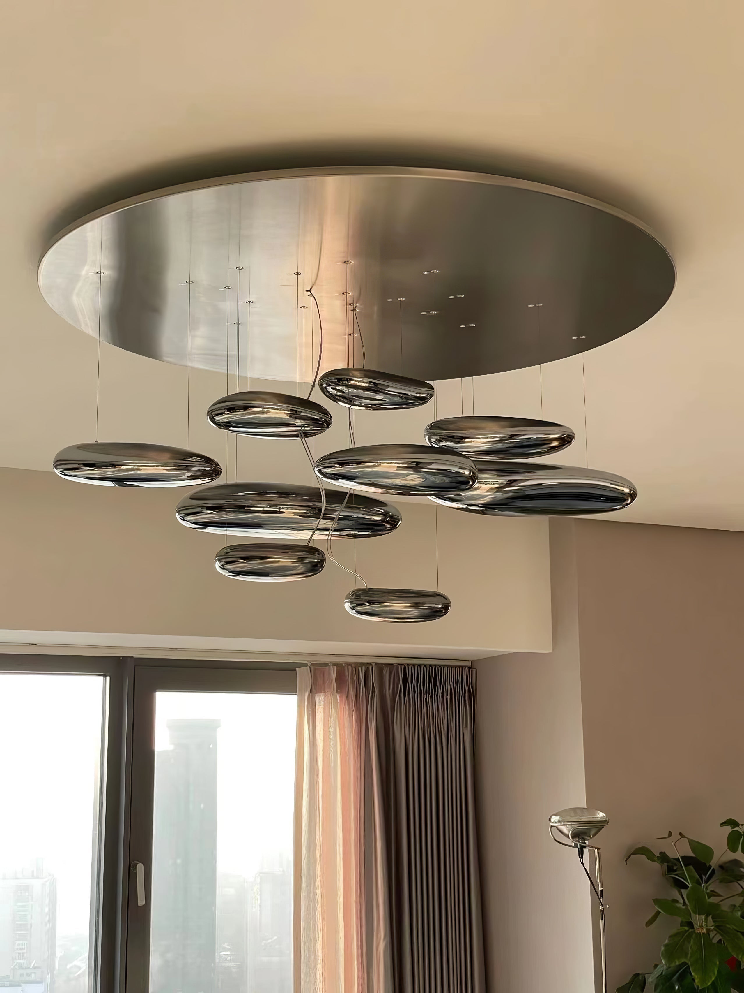Lustra Deckenleuchte Aluminium Pebble-Letslighting