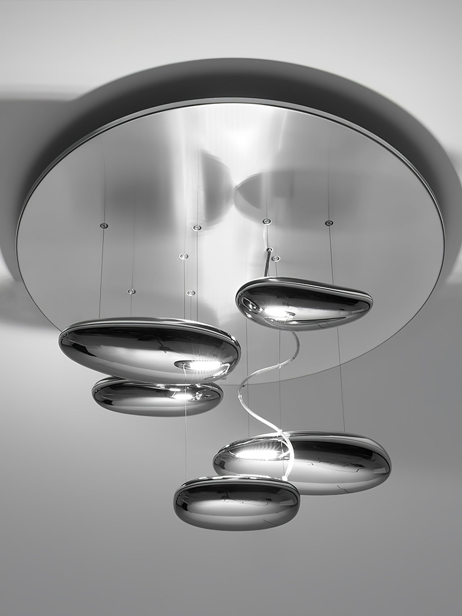 Lustra Deckenleuchte Aluminium Pebble-Letslighting