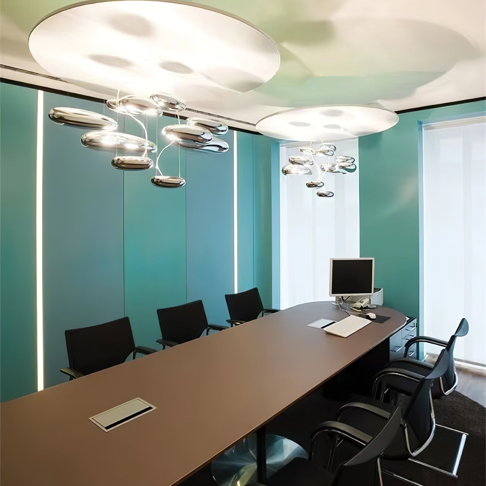 Lustra Deckenleuchte Aluminium Pebble-Letslighting