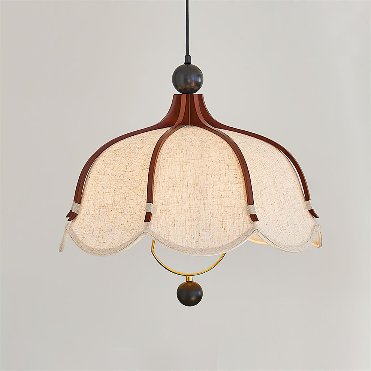 Feyno Vintage Fabric Pendant Light - Letslighting
